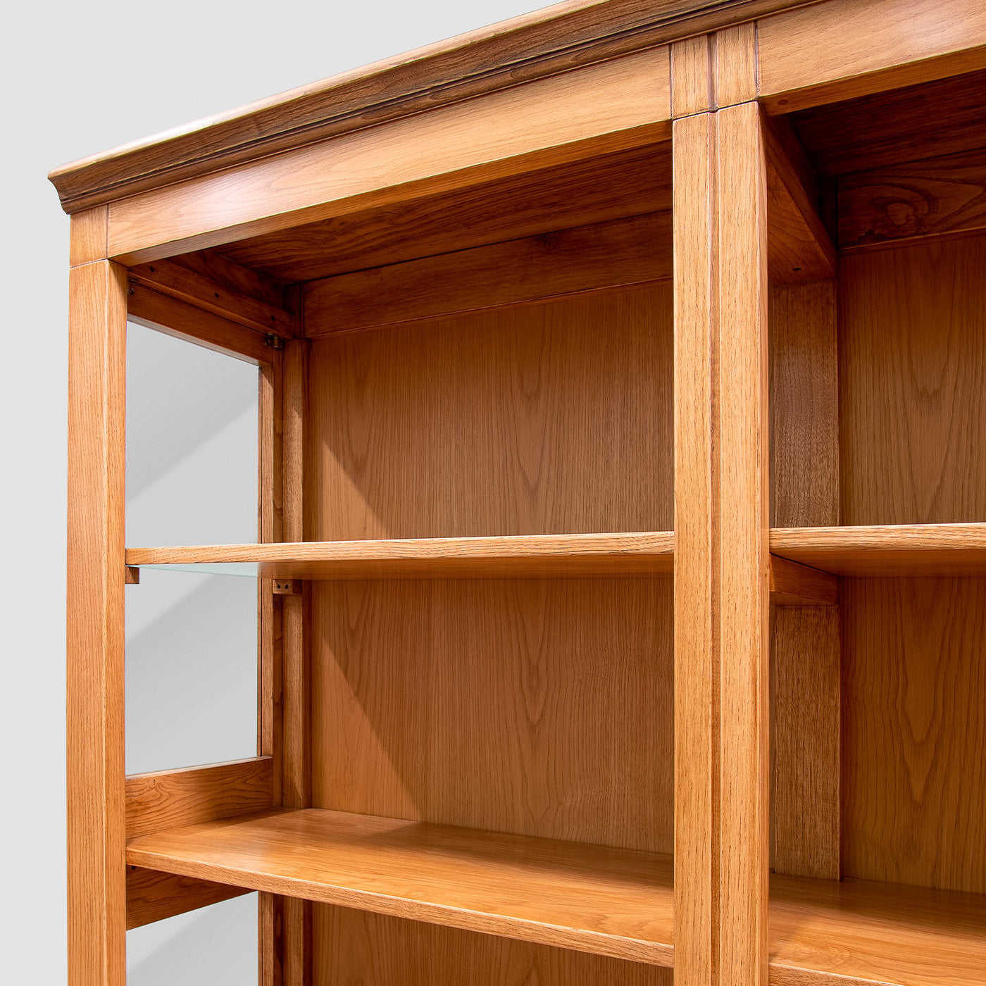 Rustic Modular Chestnut Bookcase - Alternative view 1