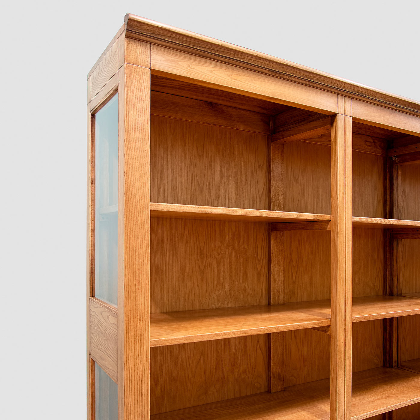 Rustic Modular Chestnut Bookcase - Alternative view 2