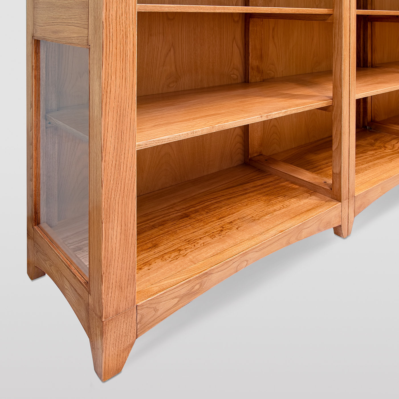 Rustic Modular Chestnut Bookcase - Alternative view 4
