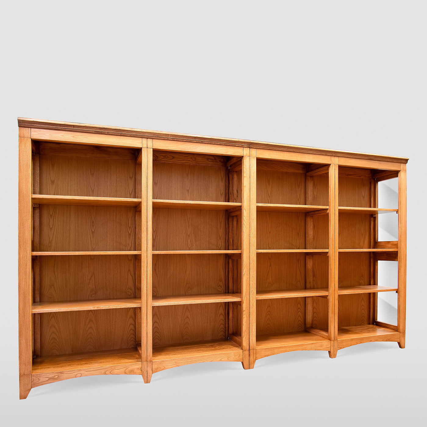 Rustic Modular Chestnut Bookcase - Alternative view 5