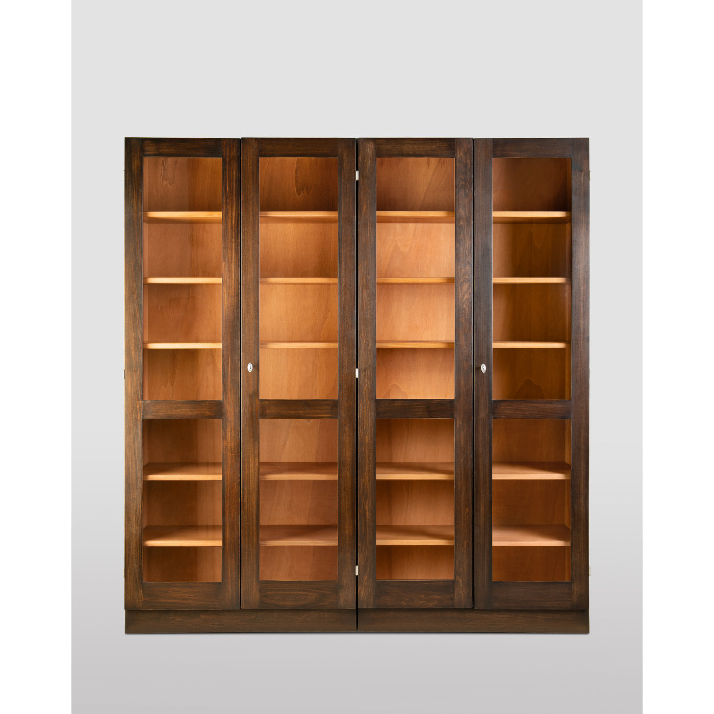 Classic 4-Doors Tulipwood Bookcase - Alternative view 1