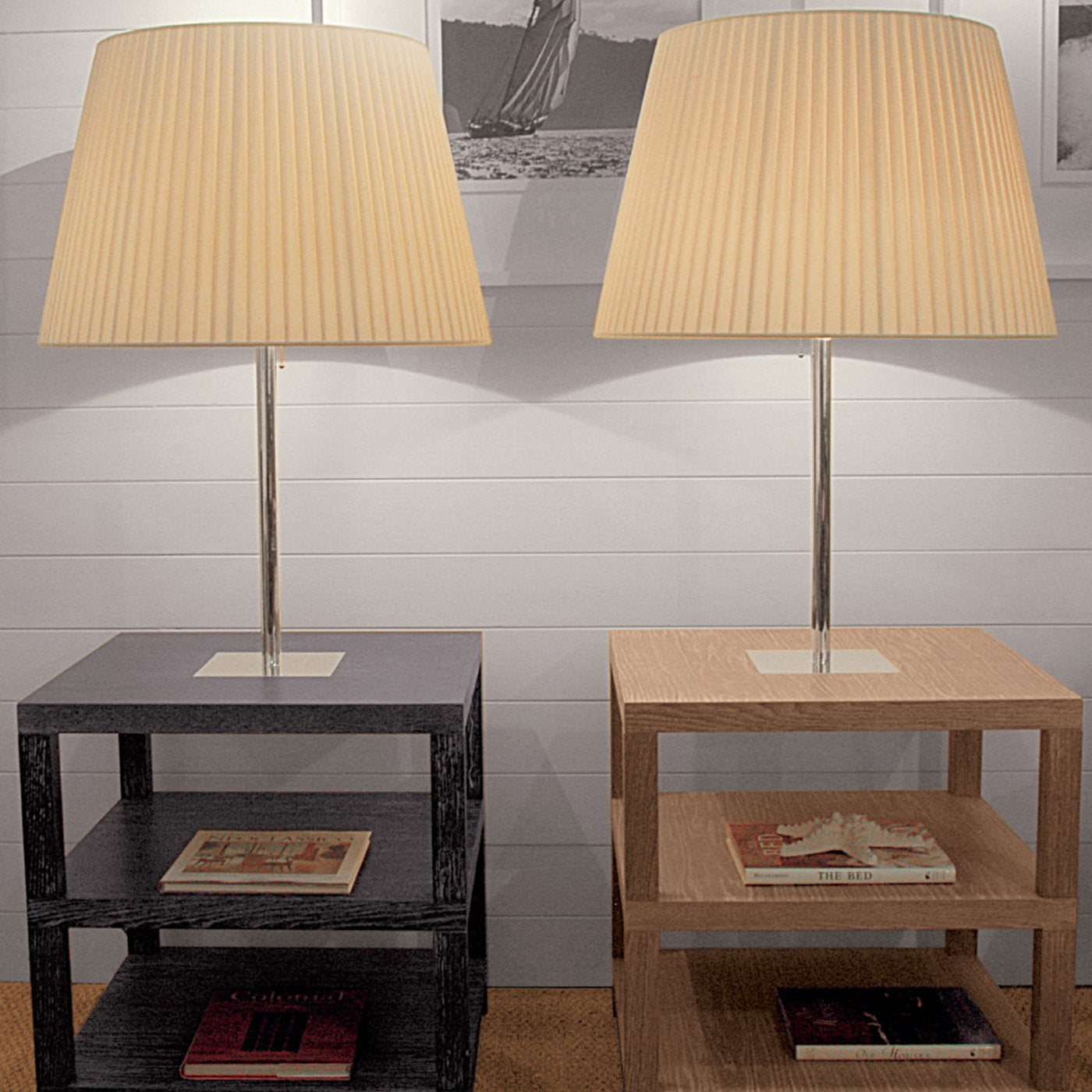Bedside Table with Lamp by Michele Bonan - Alternative view 1