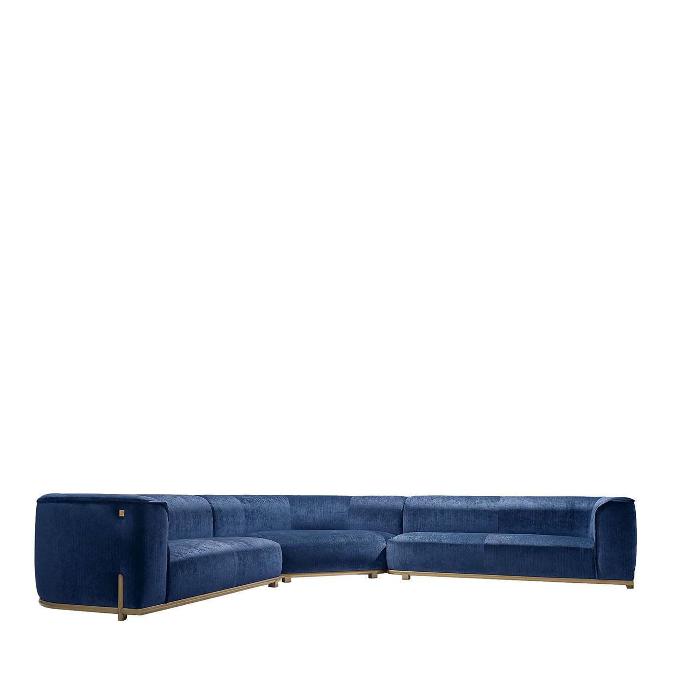 Valery Cobalt Sectional Sofa - Main view