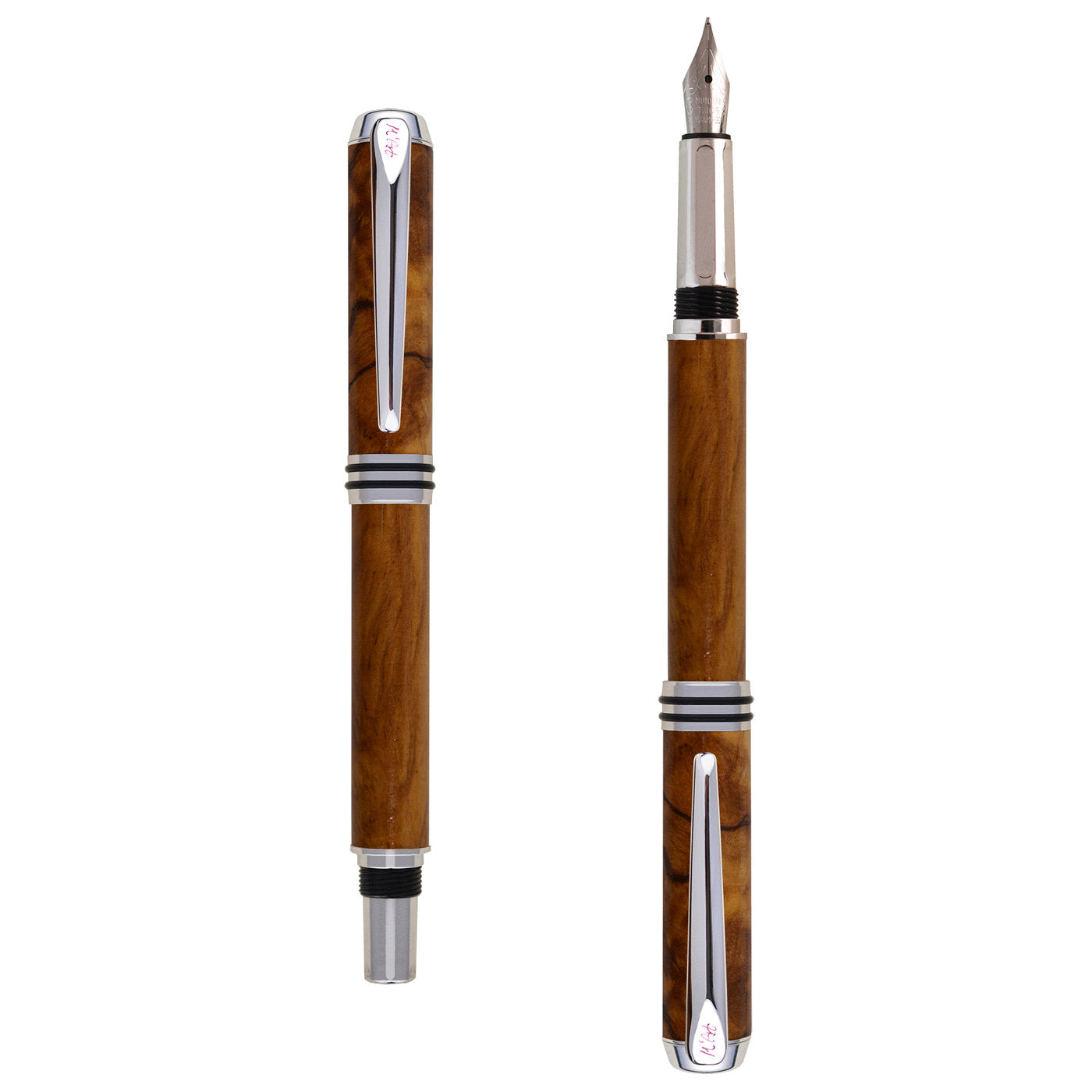 Penna stilografica Antea in legno d'ulivo - Vista principale