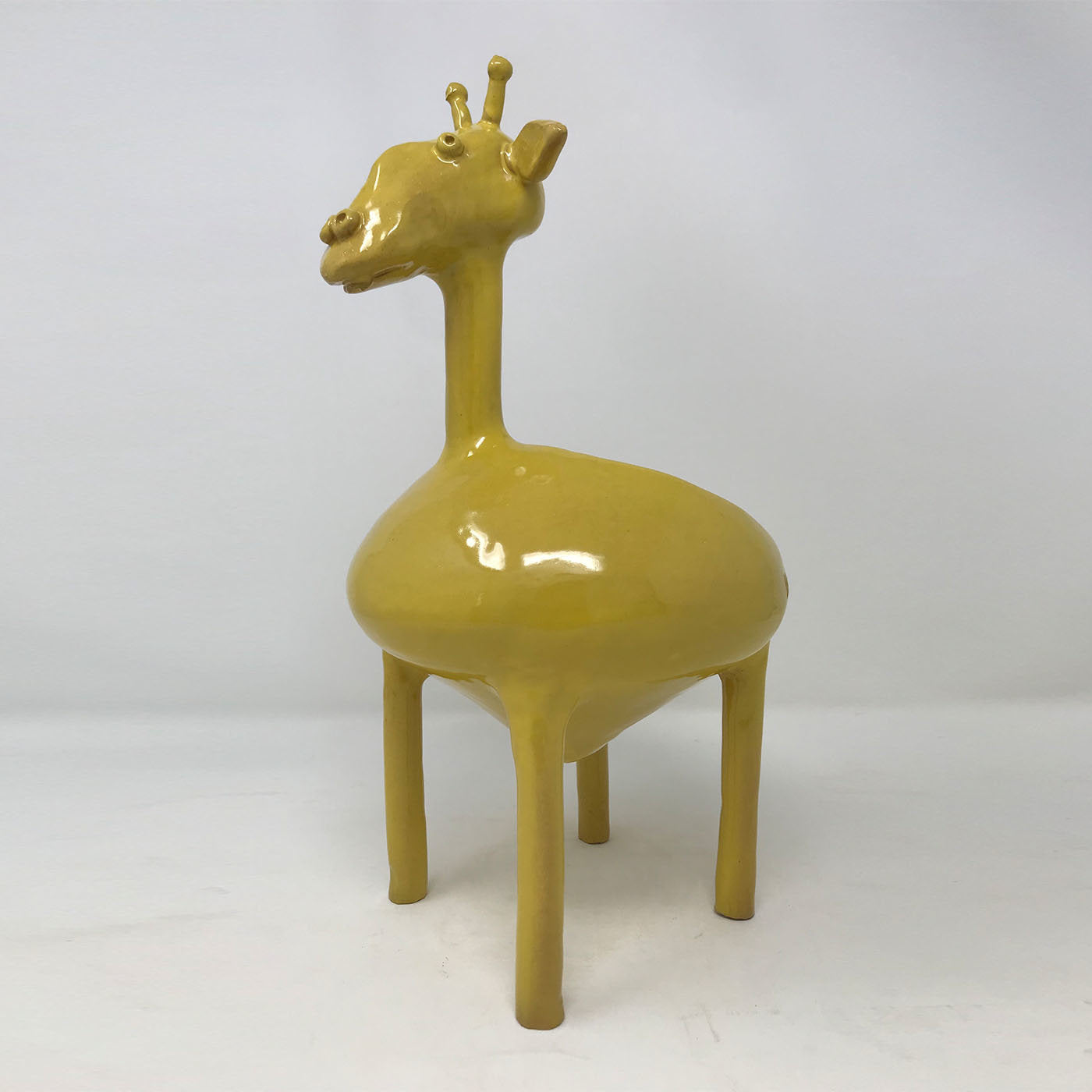 Large Yellow Giraffe Bowl - Alternative view 1