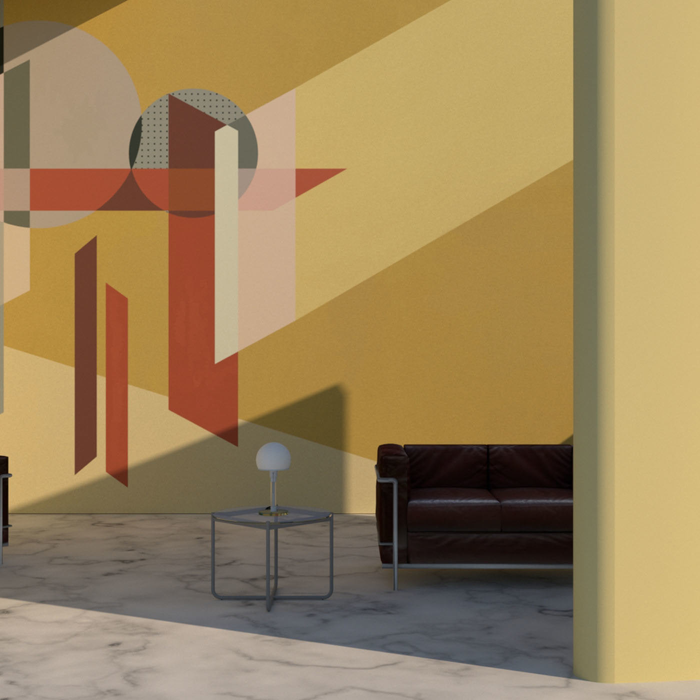 Bhaus100 Astrazioni Yellow Wallpaper - Alternative view 1