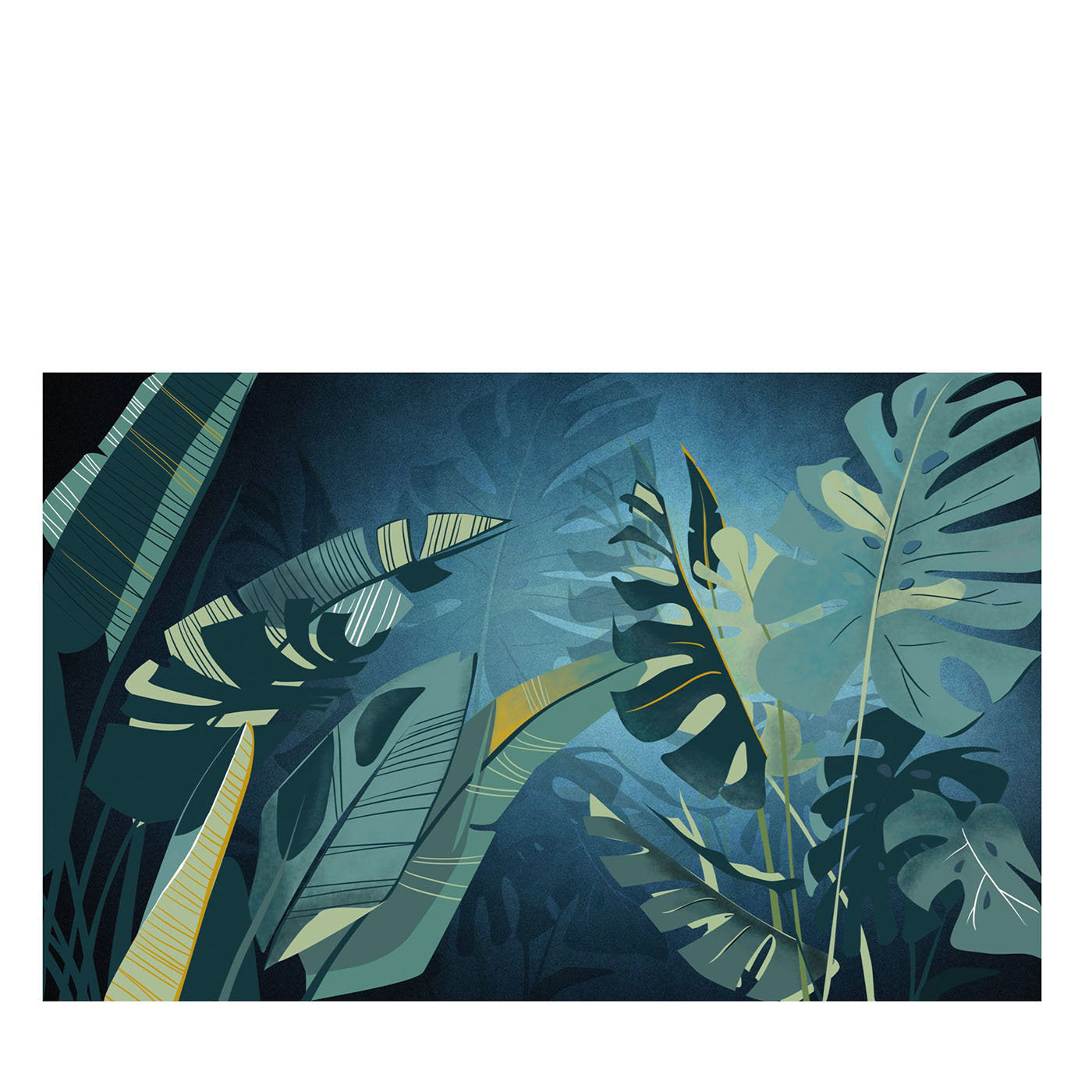 Jungla Blu Botanika Wallpaper - Main view