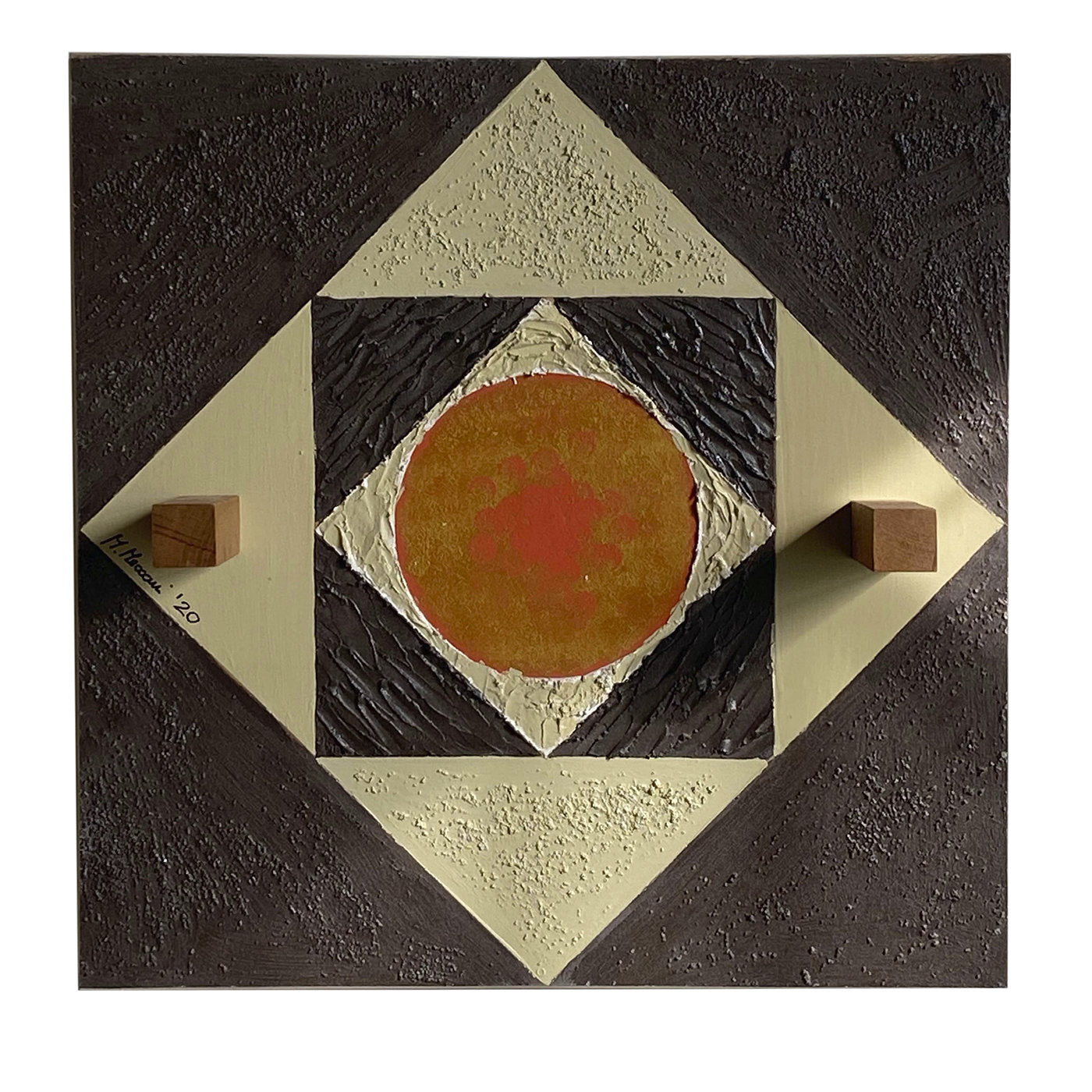 Concentrico Decorative Panel and Wall Hanger by Mascia Meccani - Main view