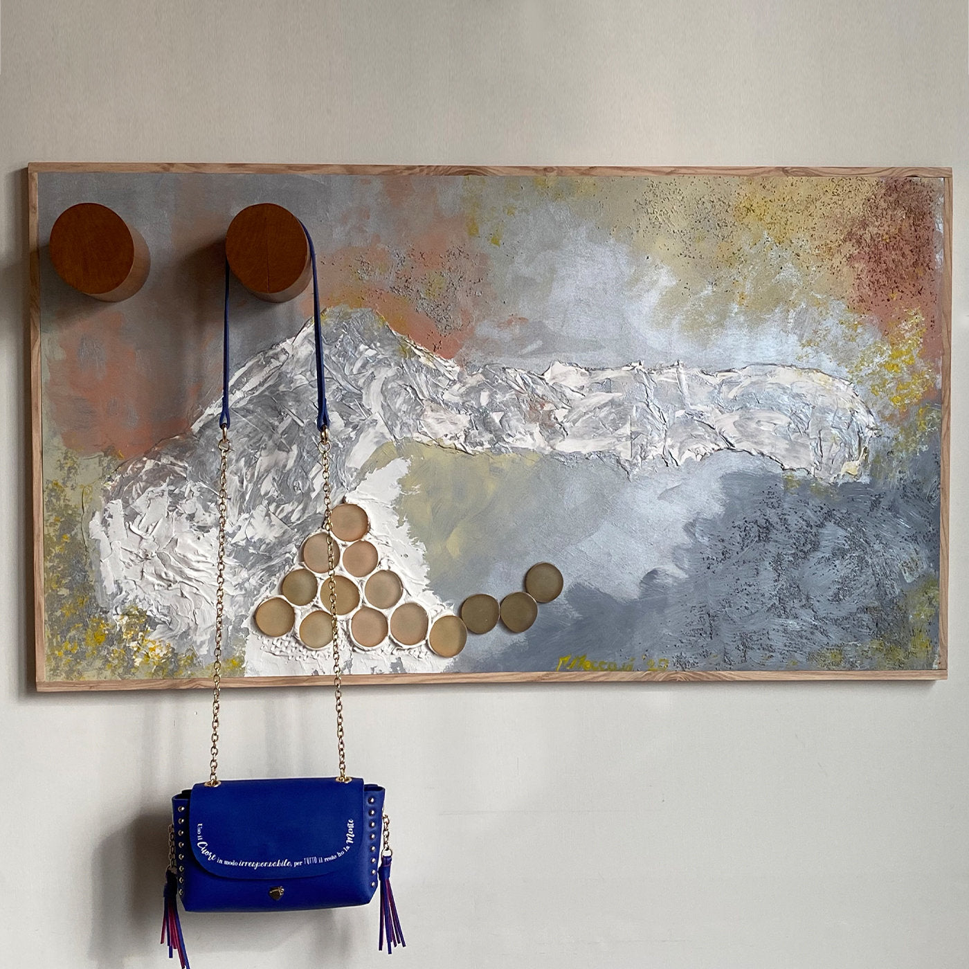 Tempesta Decorative Panel and Wall Hanger by Mascia Meccani - Alternative view 1