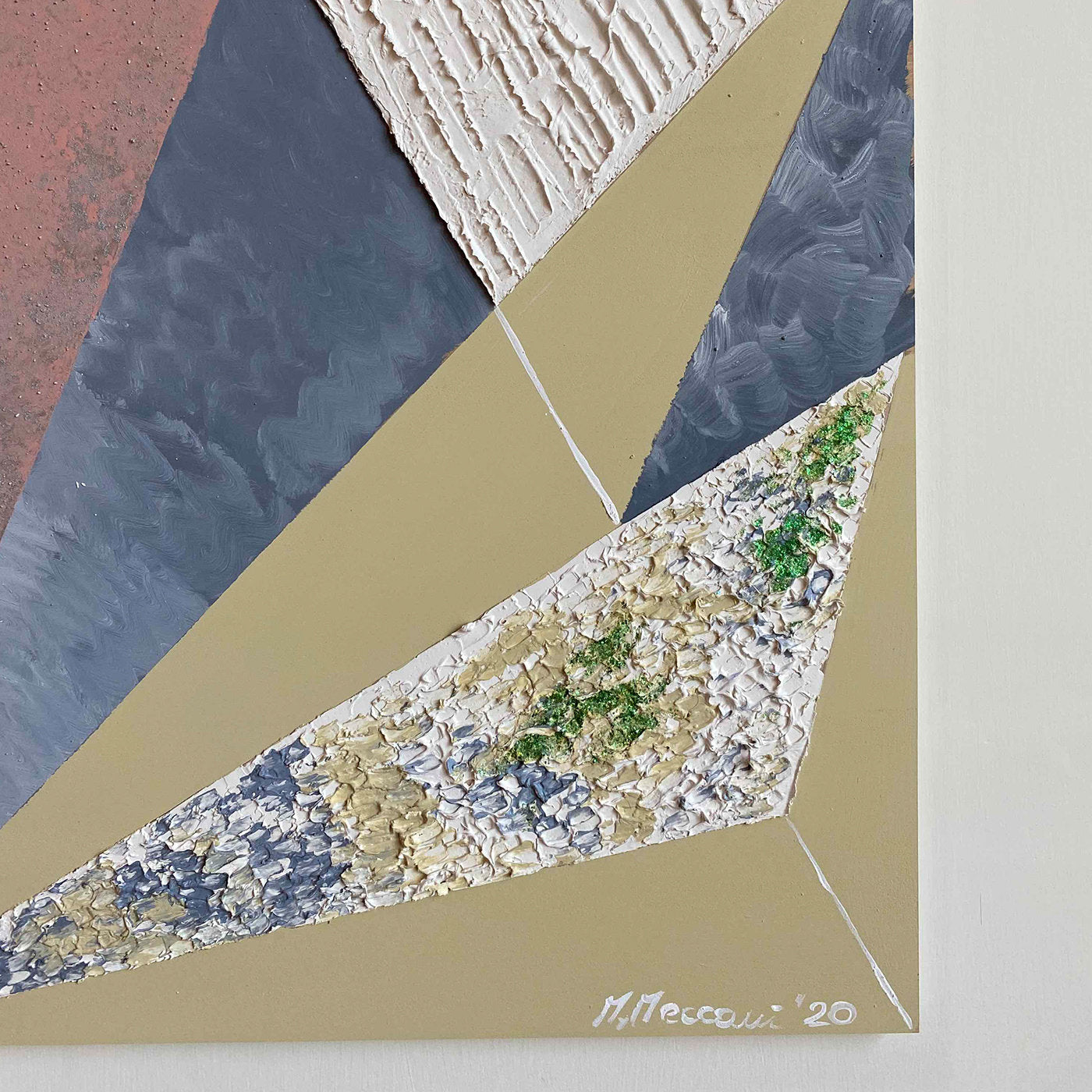 Triangolazioni Uno Decorative Panel by Mascia Meccani - Alternative view 3