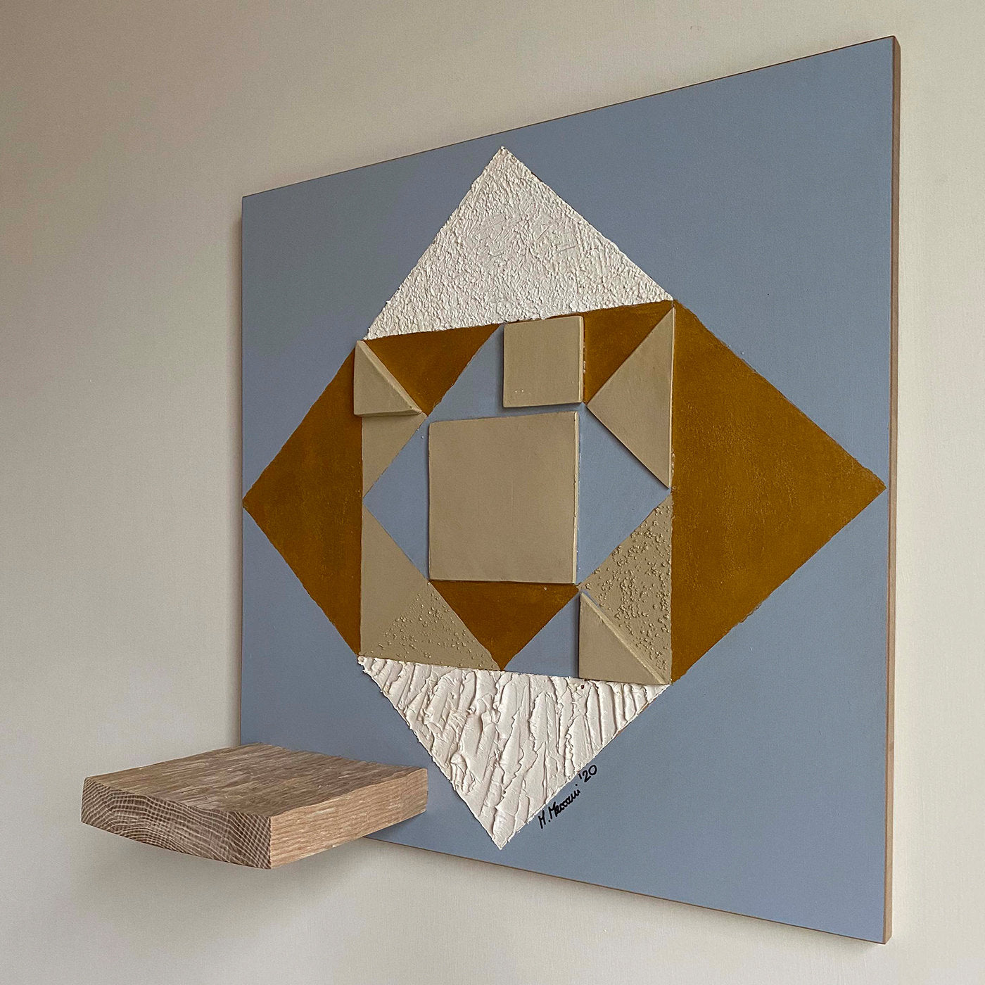 Ziggurat Decorative Panel and Shelf by Mascia Meccani - Alternative view 3