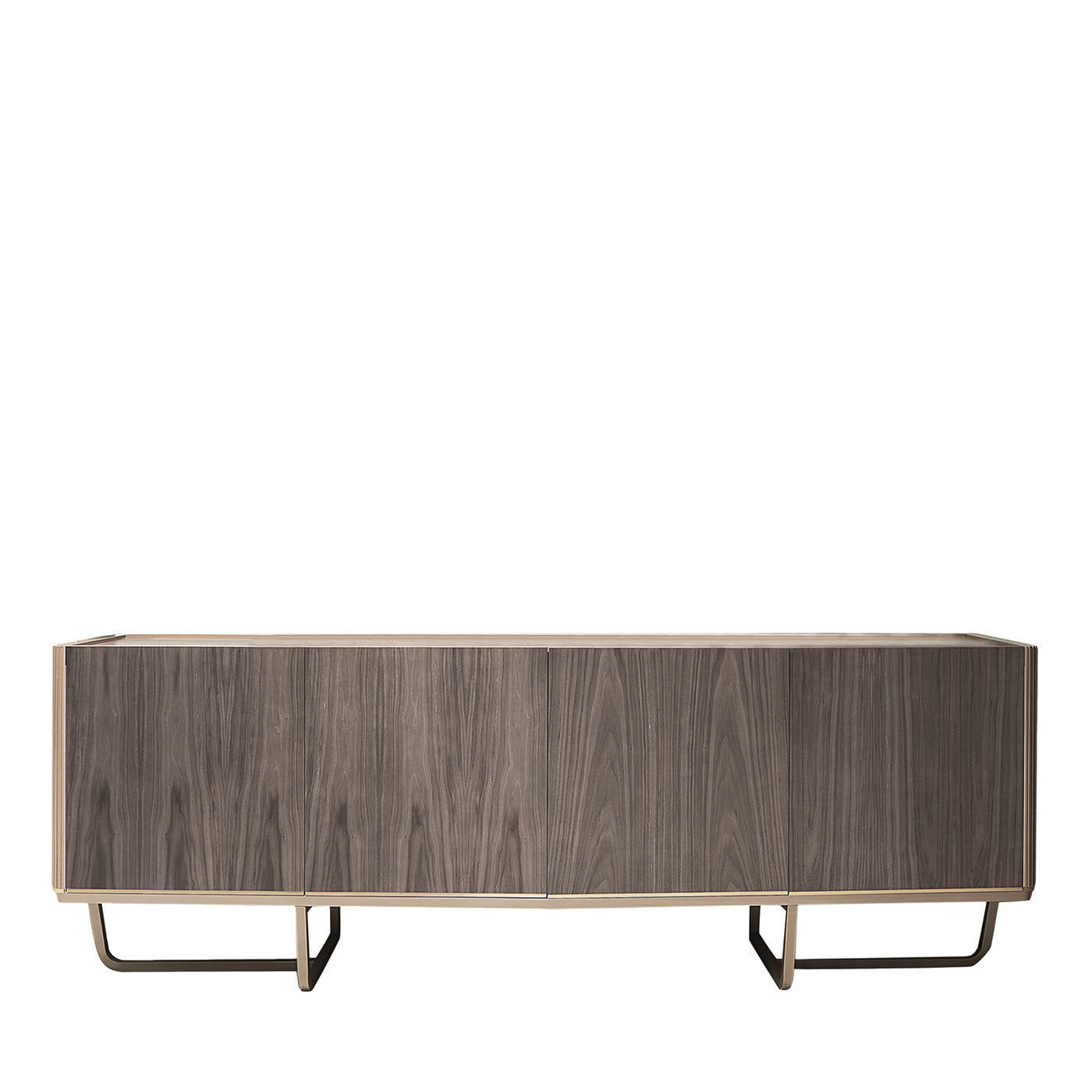 Beverly 4-Door Canaletto Sideboard by Silvano Del Guerra - Main view