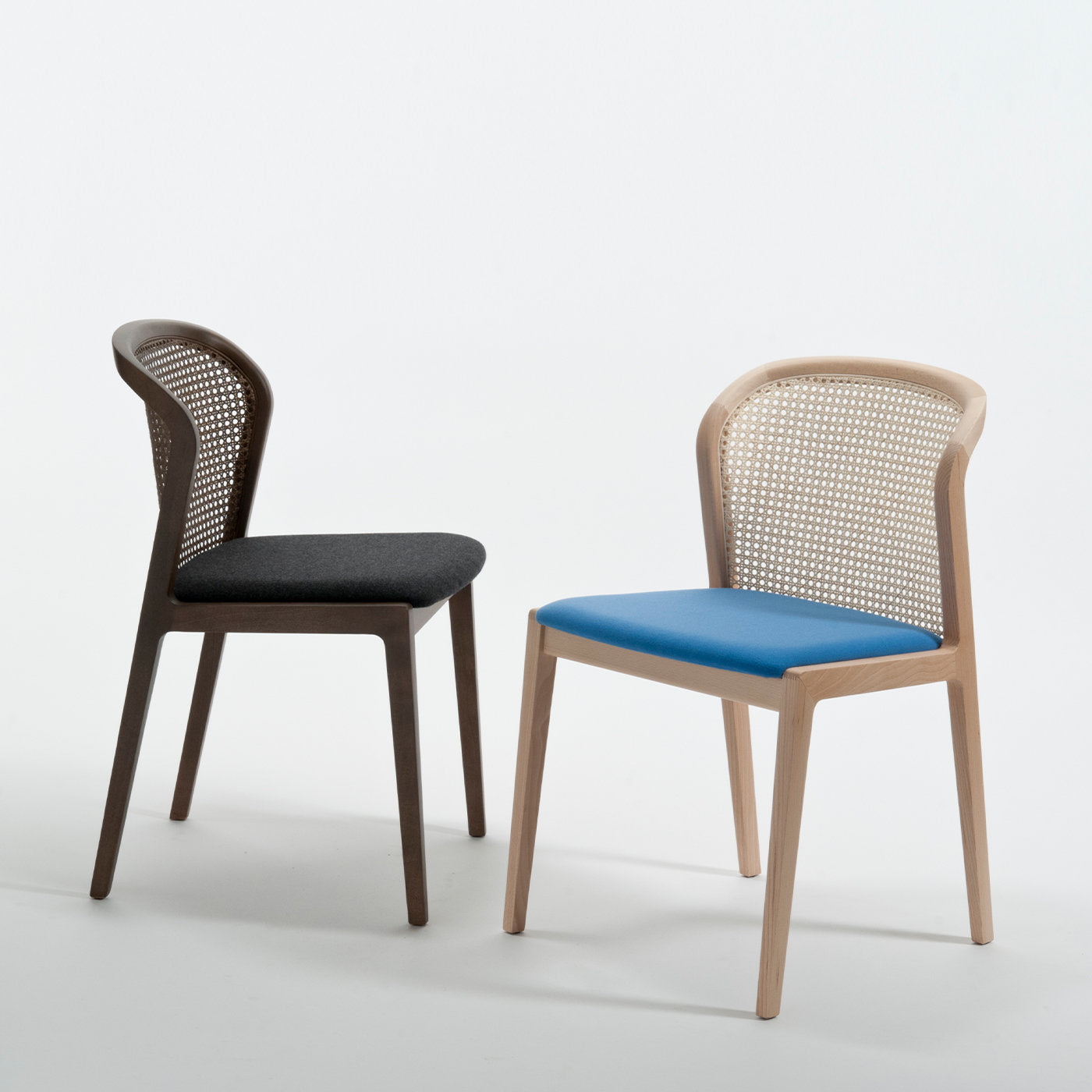 Vienna Straw and Natural Beech Wool Black Chair - Alternative view 1