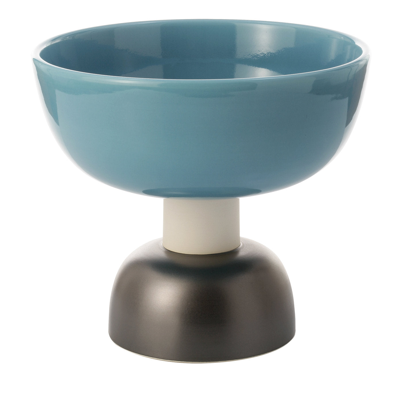 Large Blue Centerpiece by Ettore Sottsass