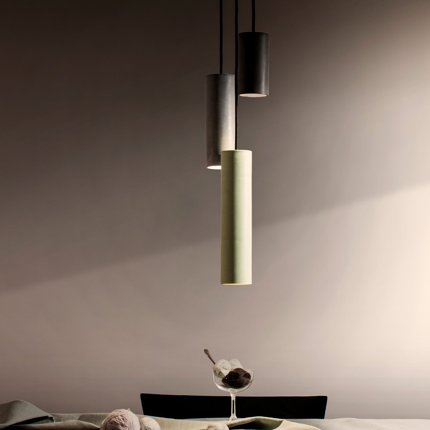Cromia Trio Concrete Pendant Lamp  - Alternative view 3