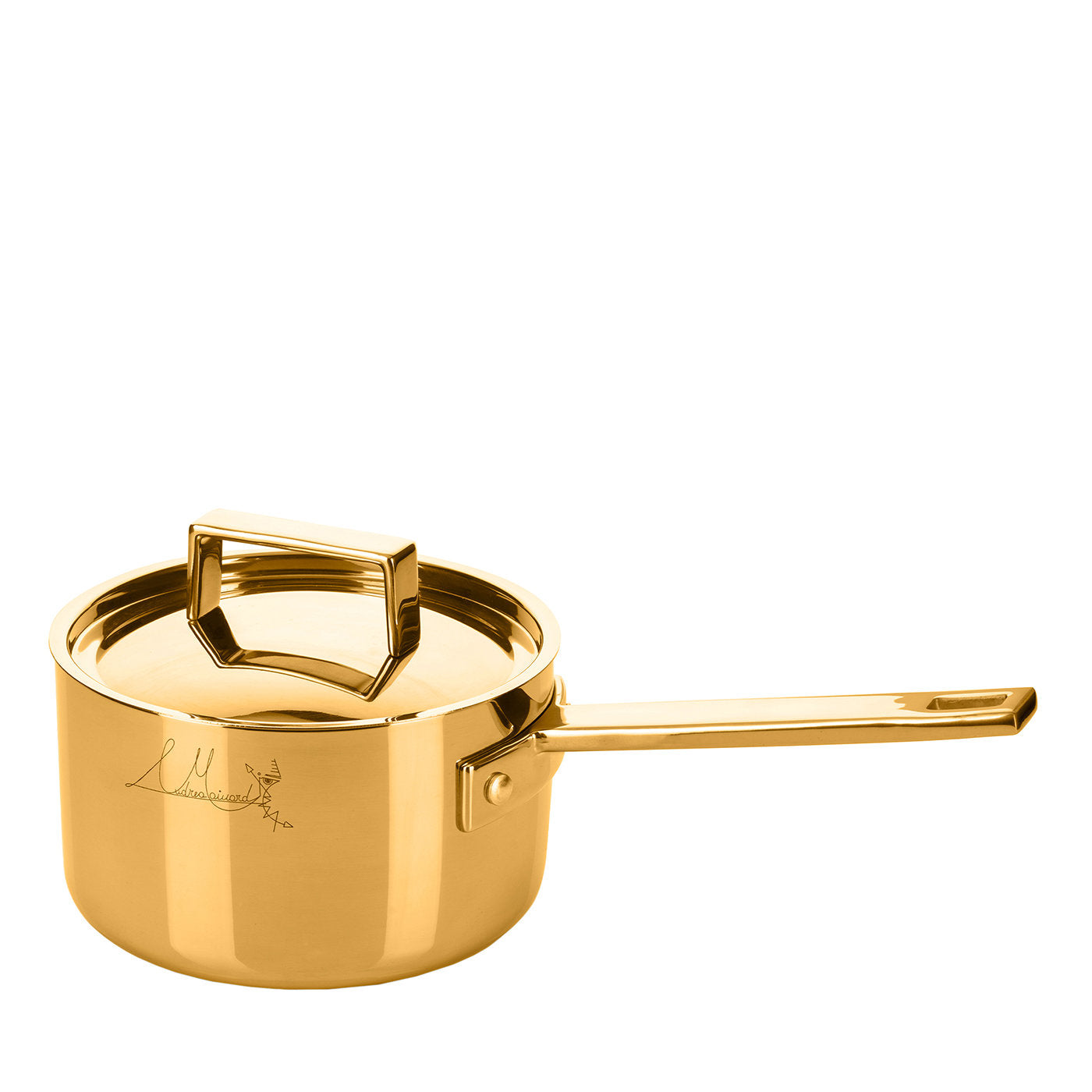 Casserole Attiva Gold 16cm avec couvercle - Vue principale