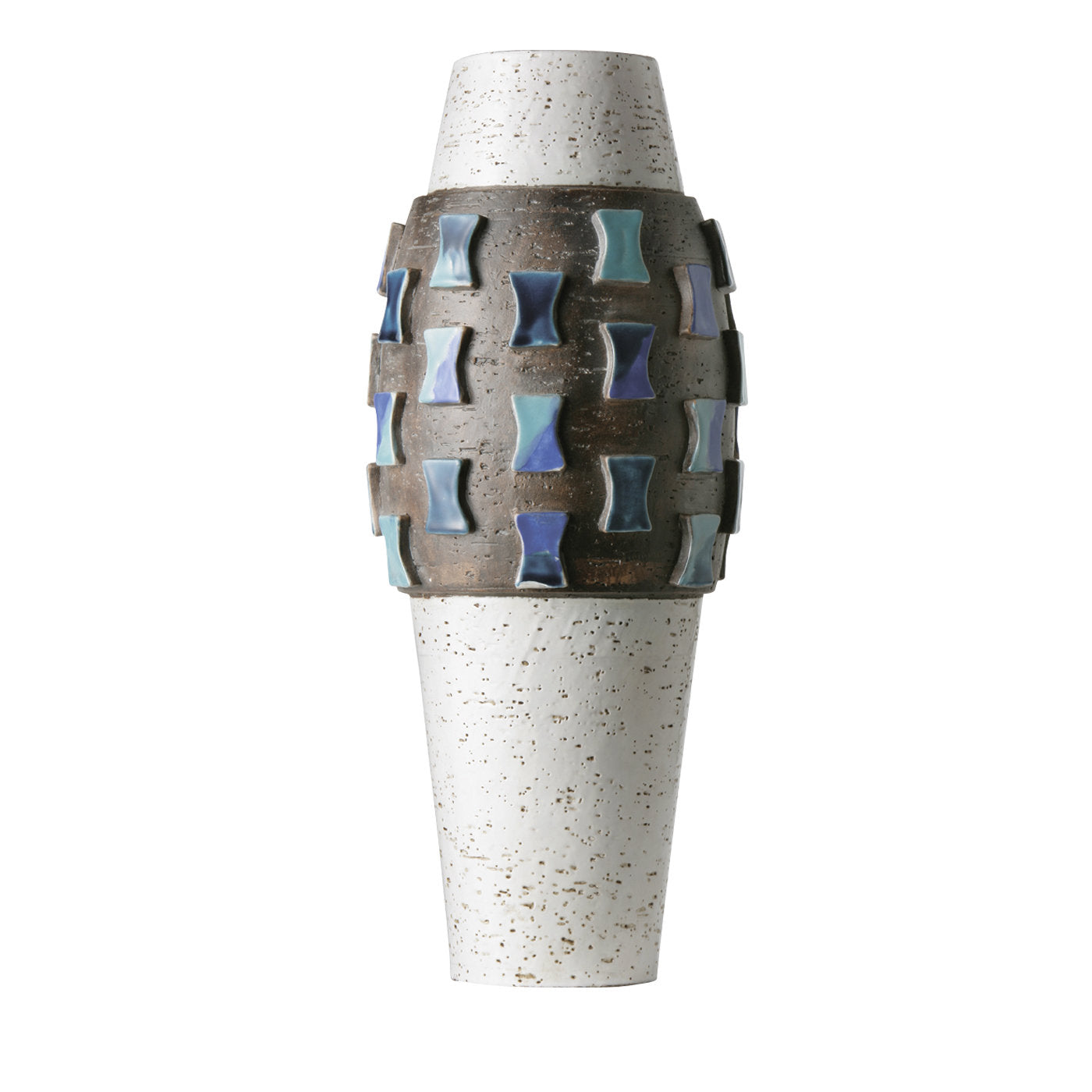 Tiles Vase by Aldo Londi - Main view