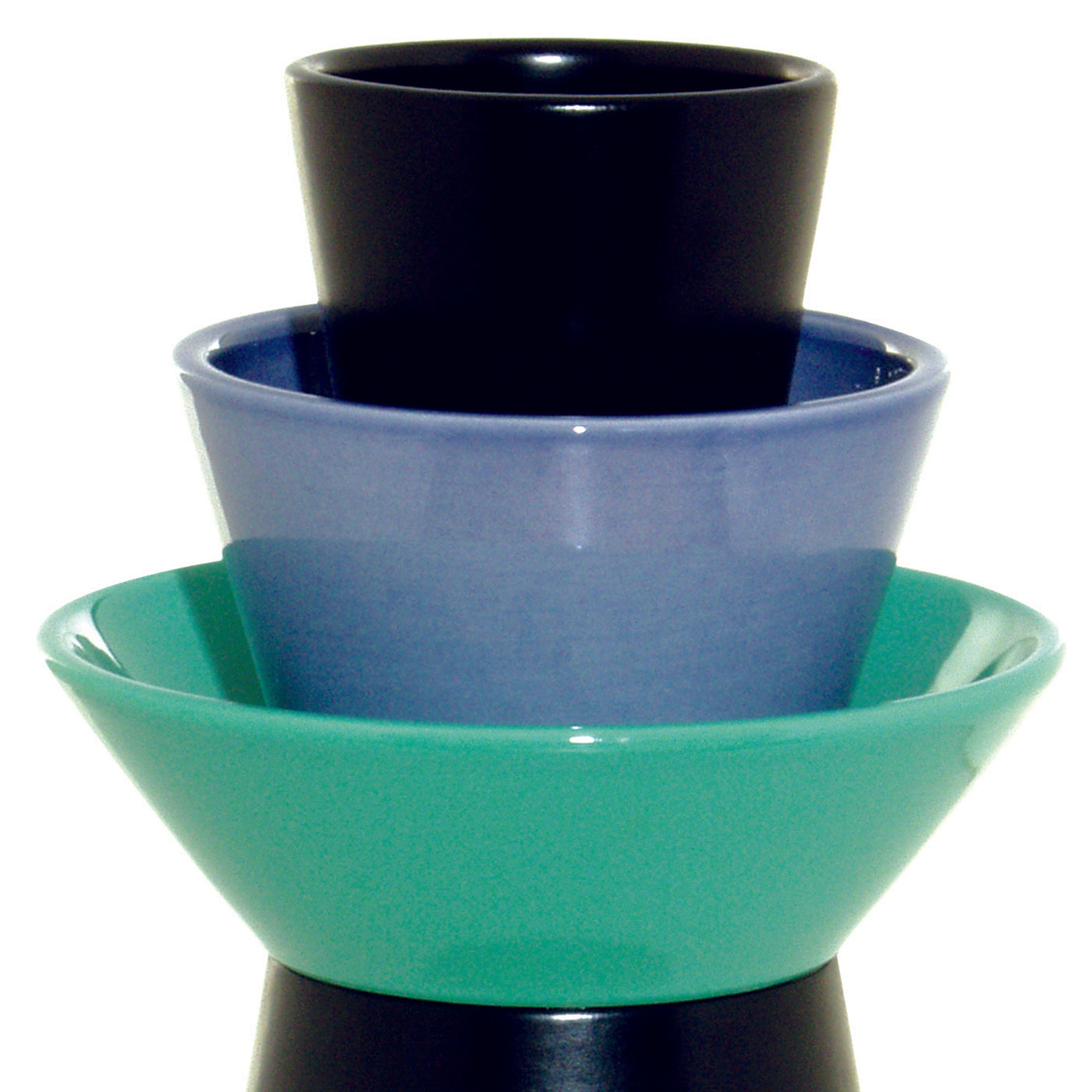 Gray, Black and Green Vase by Marco Zannini - Alternative view 1