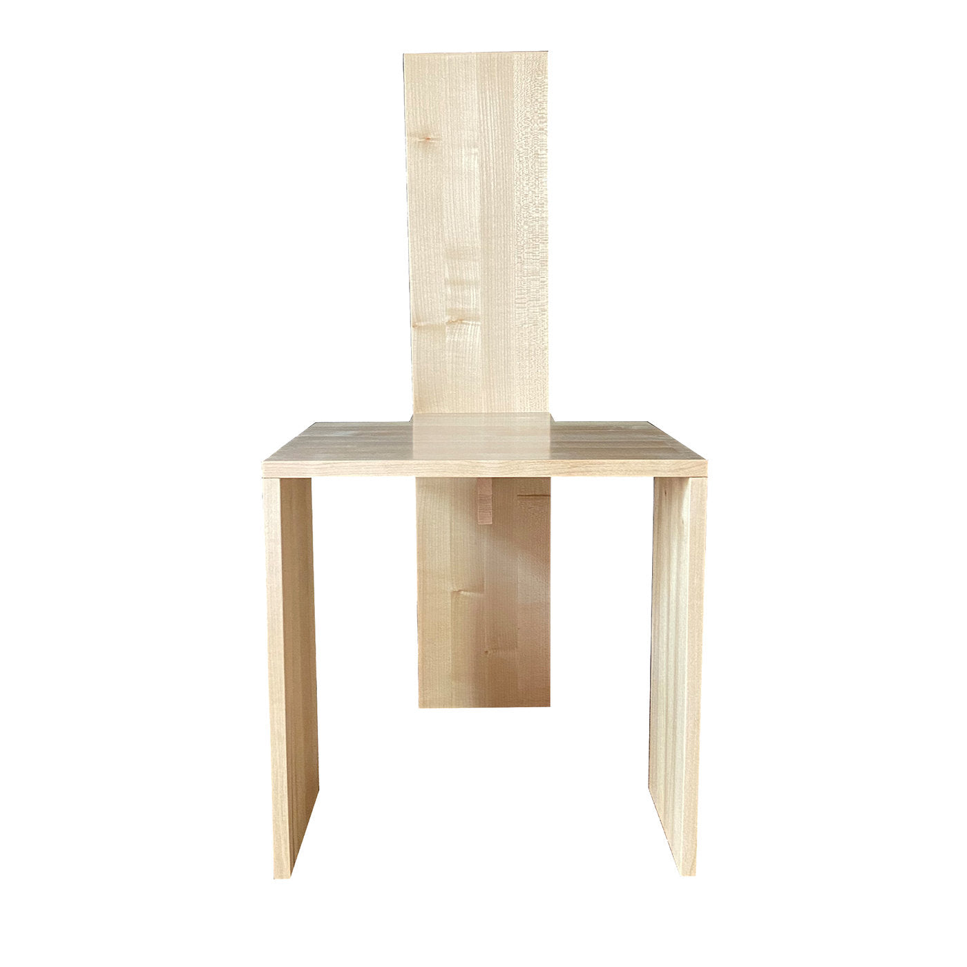 Cimabue Stuhl aus weißem Ahornholz Limited Edition von Ferdinando Meccani - Hauptansicht