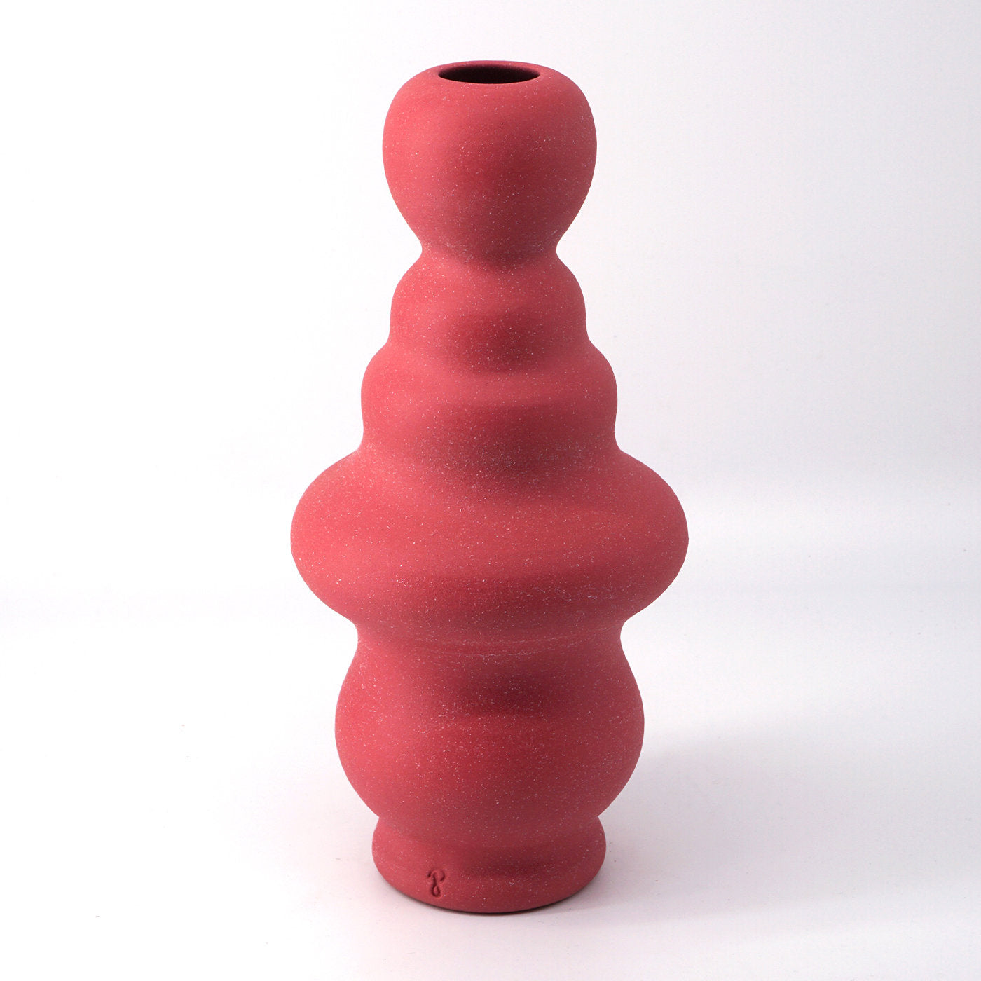 Crisalide Red Vase #5 - Alternative view 1