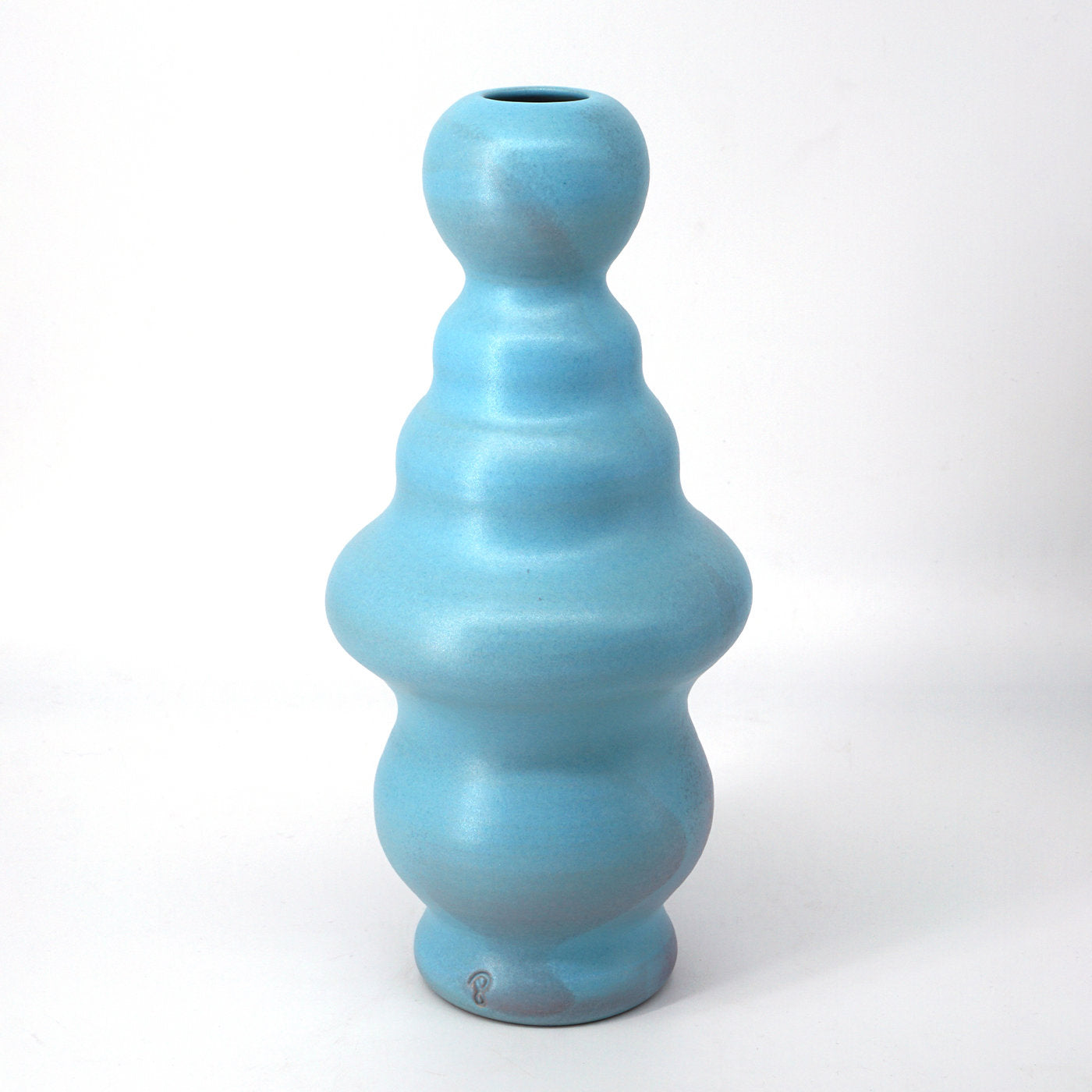Crisalide Light Blue Vase #6 - Alternative view 1