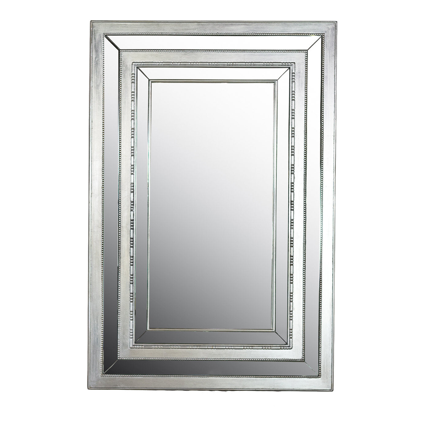 Rectangular Silver Leaf Mirror - Main view