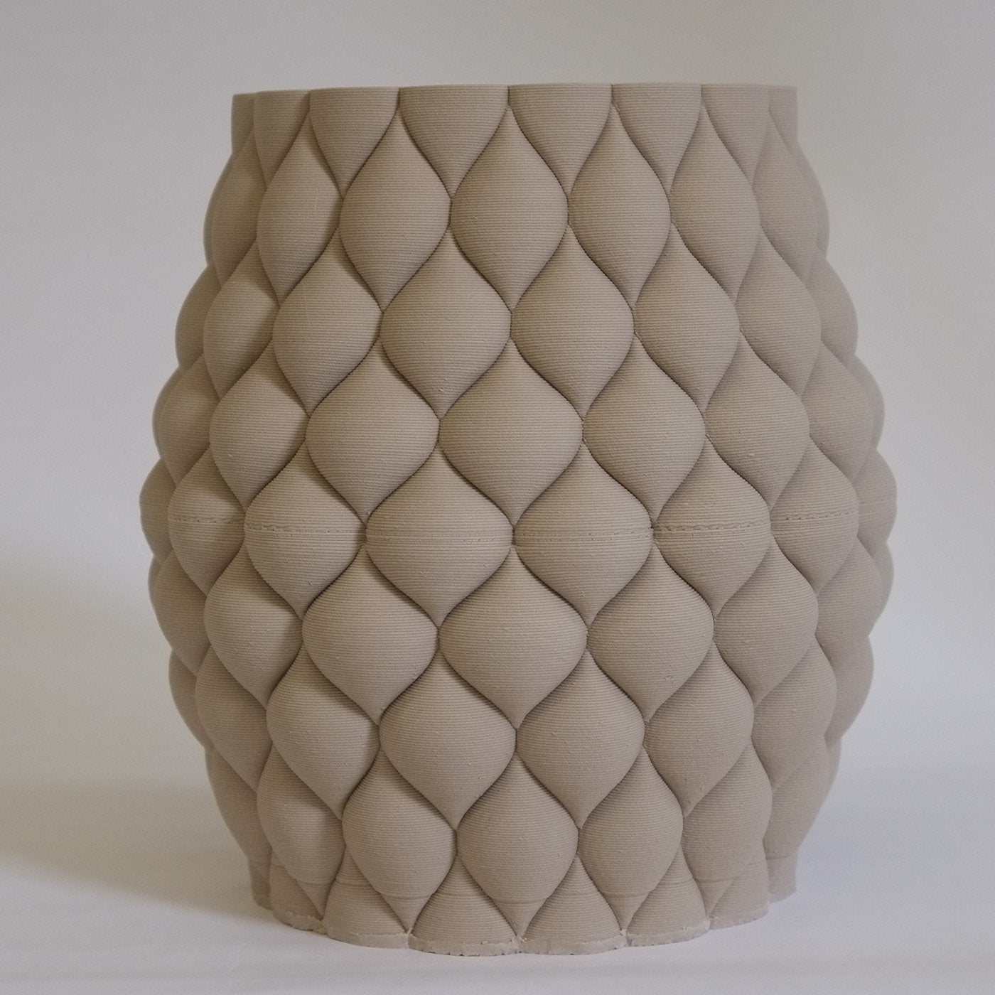 India Raw Beige Vase #2 - Alternative view 1