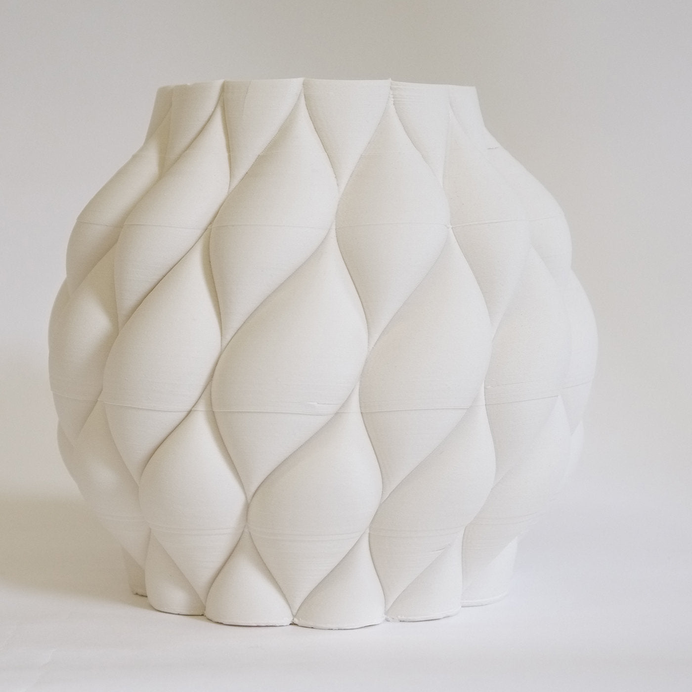 India Raw White Vase - Alternative view 1