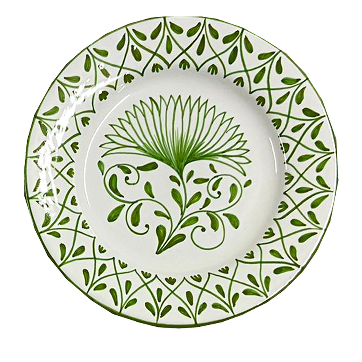 CLAVELES COLLECTION – CERAMIC HANDPAINTED PLATE - Main view
