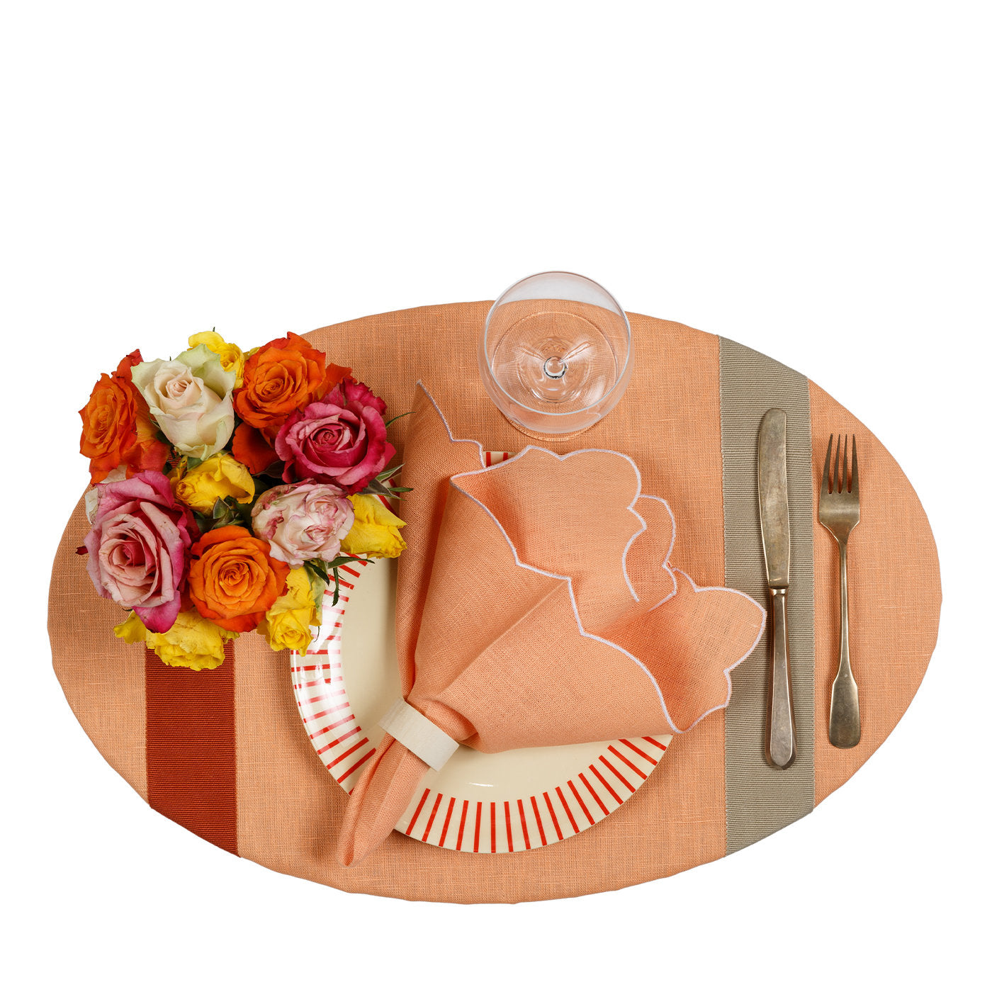 Set of 1 placemat and 1 napkin - Tray - Alternative view 1