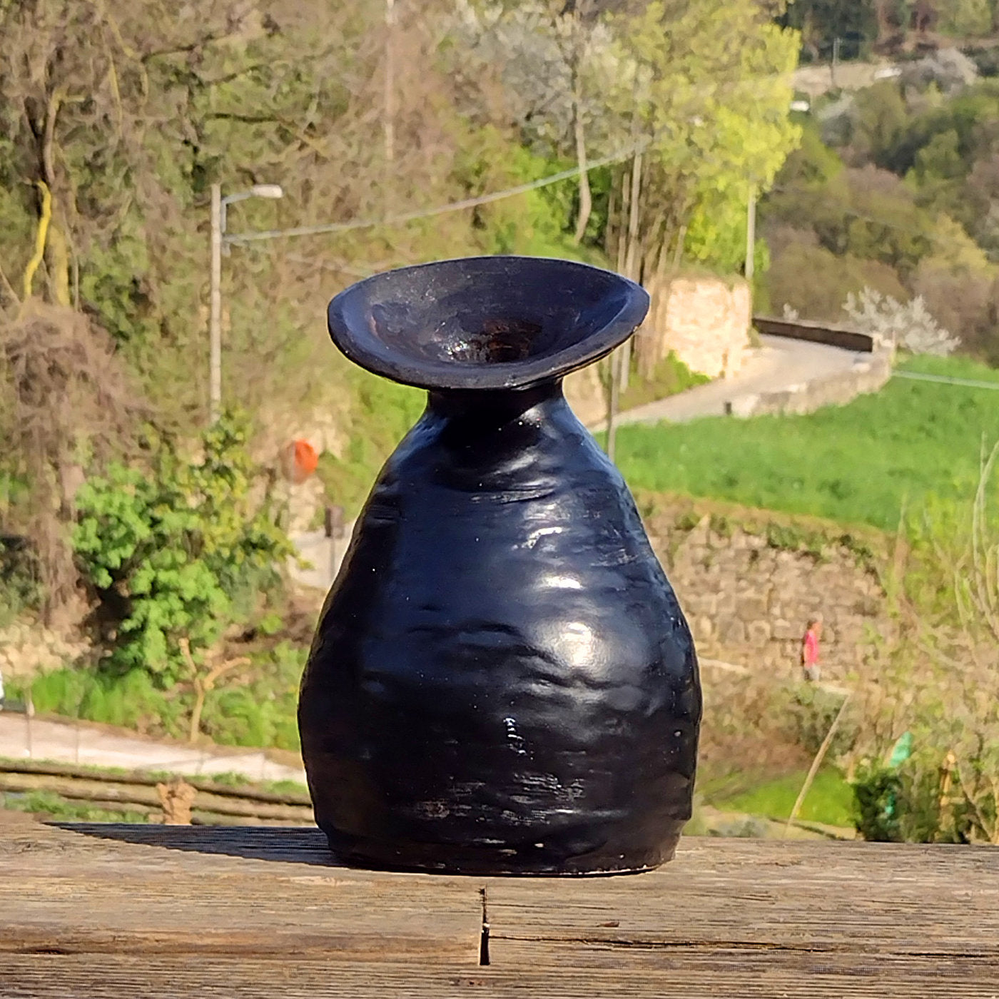 Tapered Black Vase - Alternative view 3