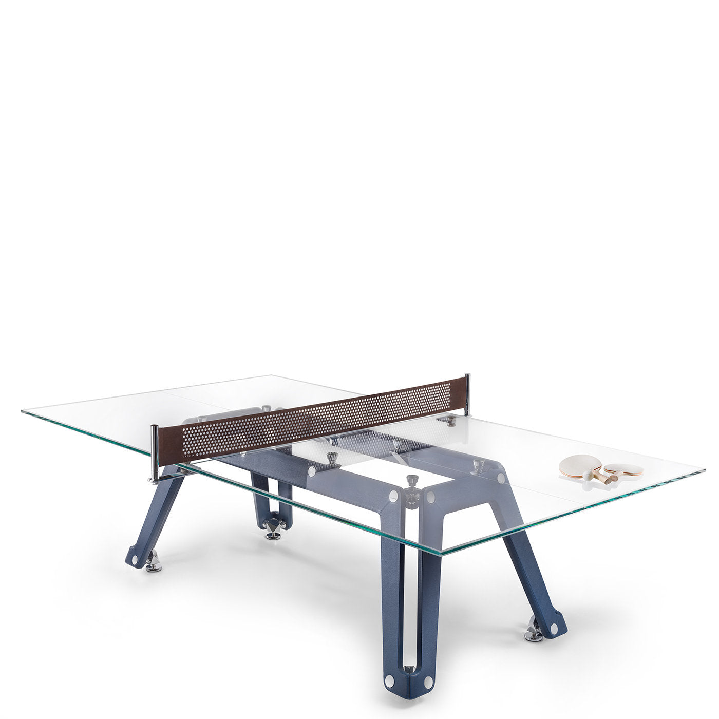 Tavolo da ping pong in vetro Lungolinea di Adriano Design - Vista alternativa 1