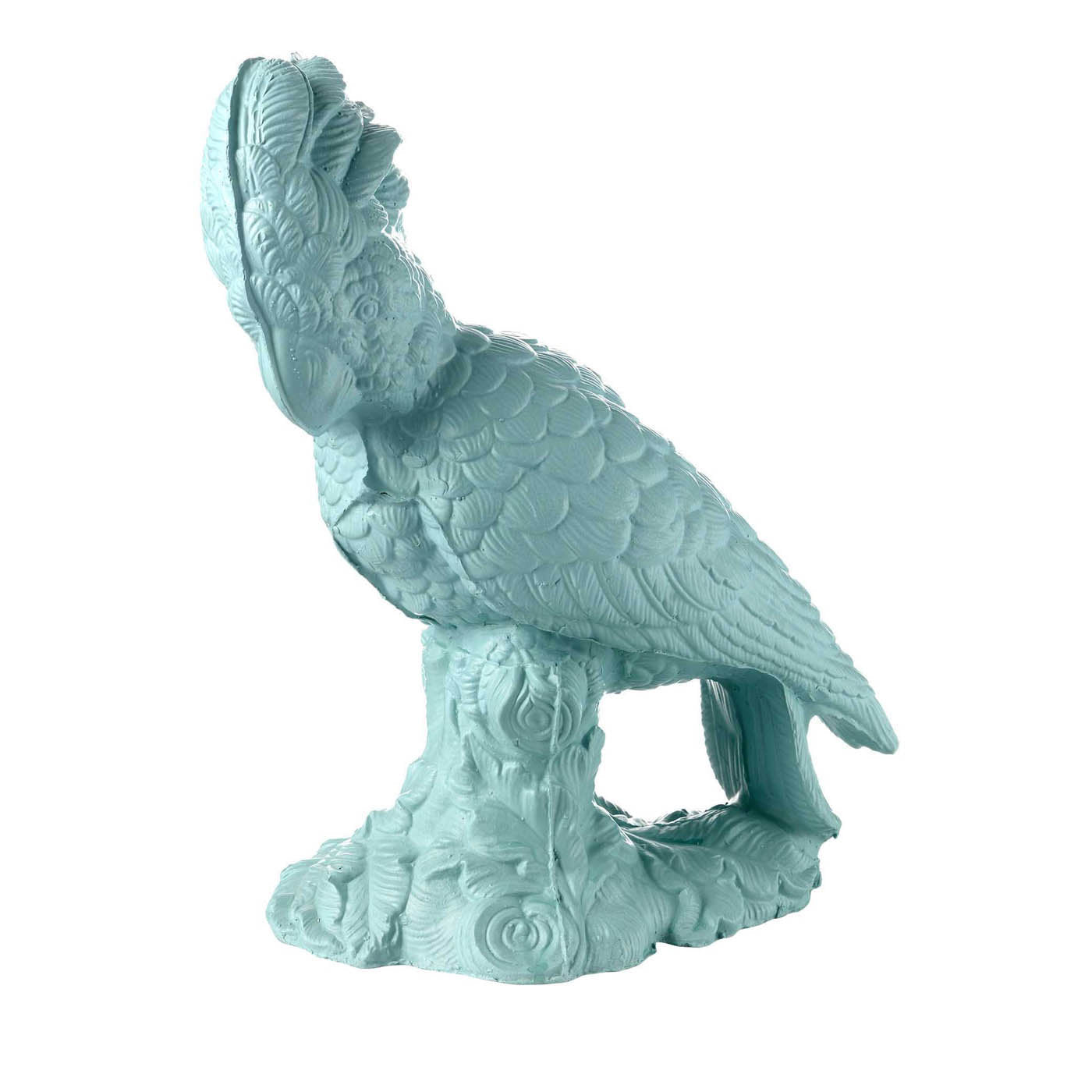 Turquoise Ceramic Parrot - Main view