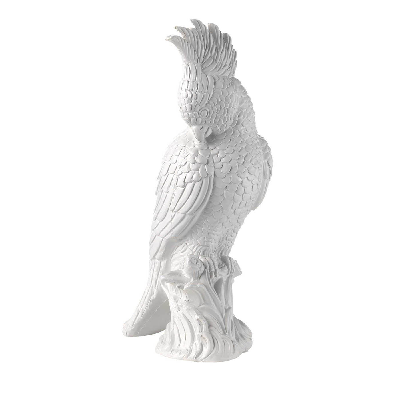 Crested Ceramic Parrot - Main view