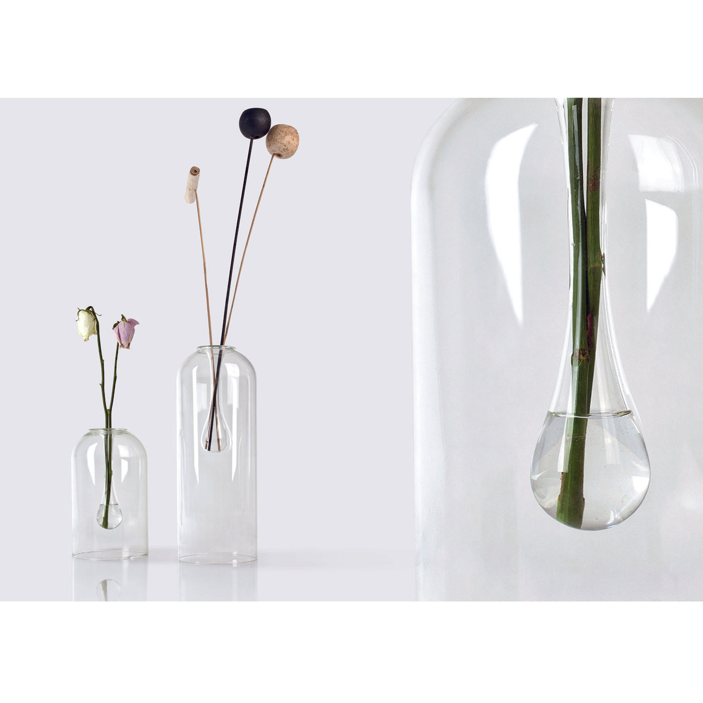 Tear Large Vase by Naessi Studio - Alternative view 1