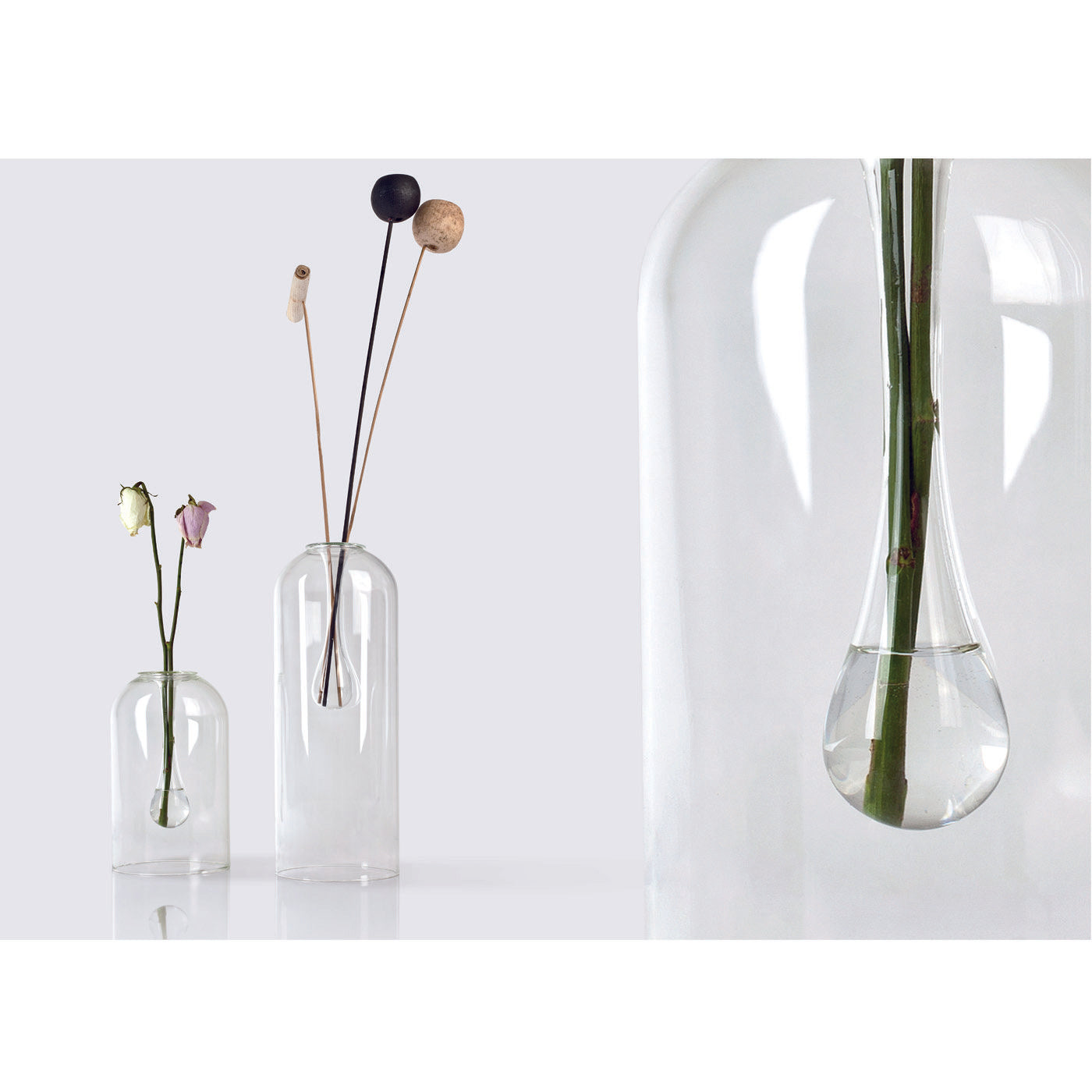 Tear Small Vase by Naessi Studio - Alternative view 1
