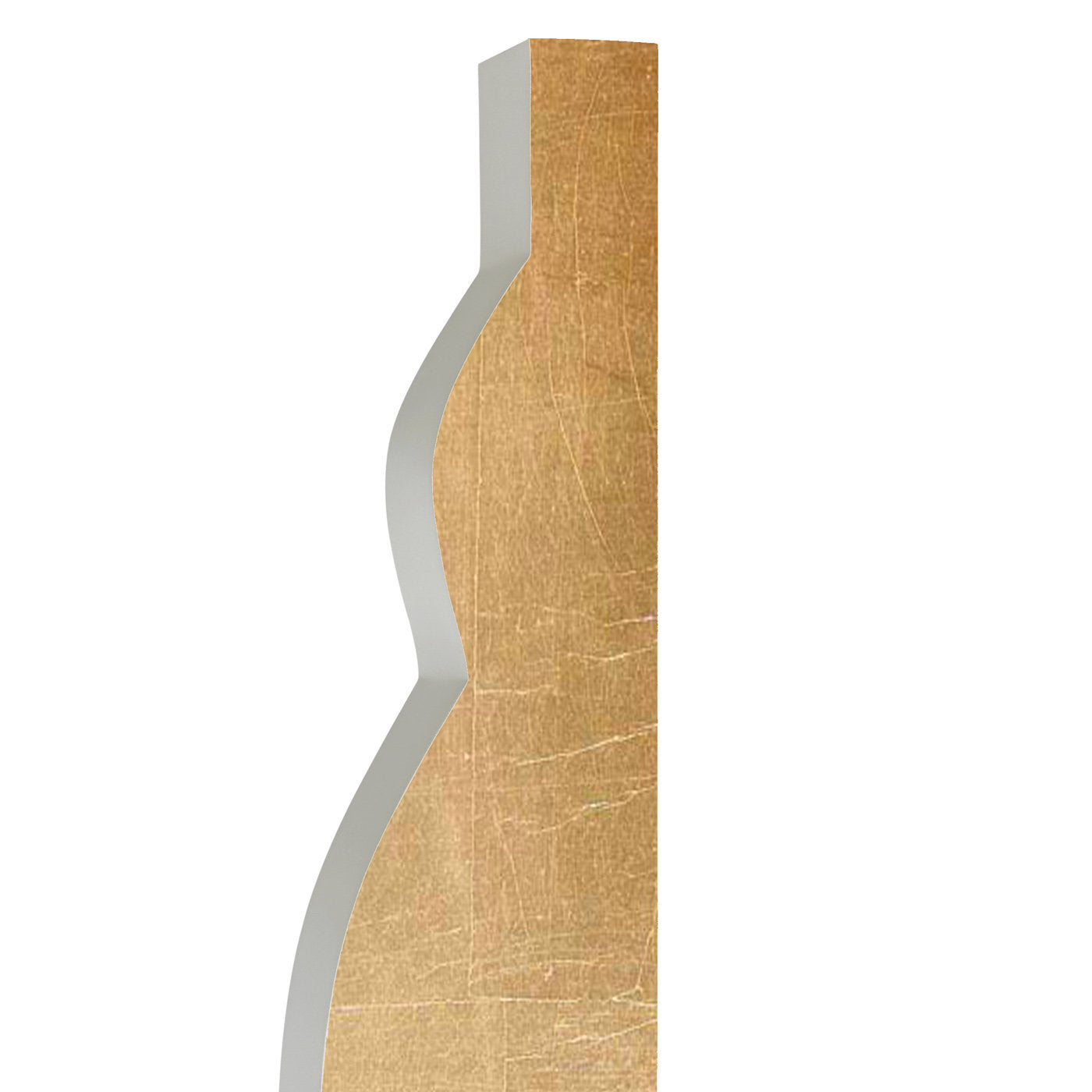 Tall Pacay Vase with Gold Leaf - Alternative view 1
