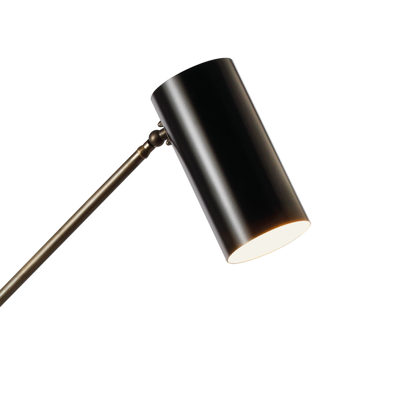Kursa Schreibtischlampe aus bronziertem Messing - Alternative Ansicht 2