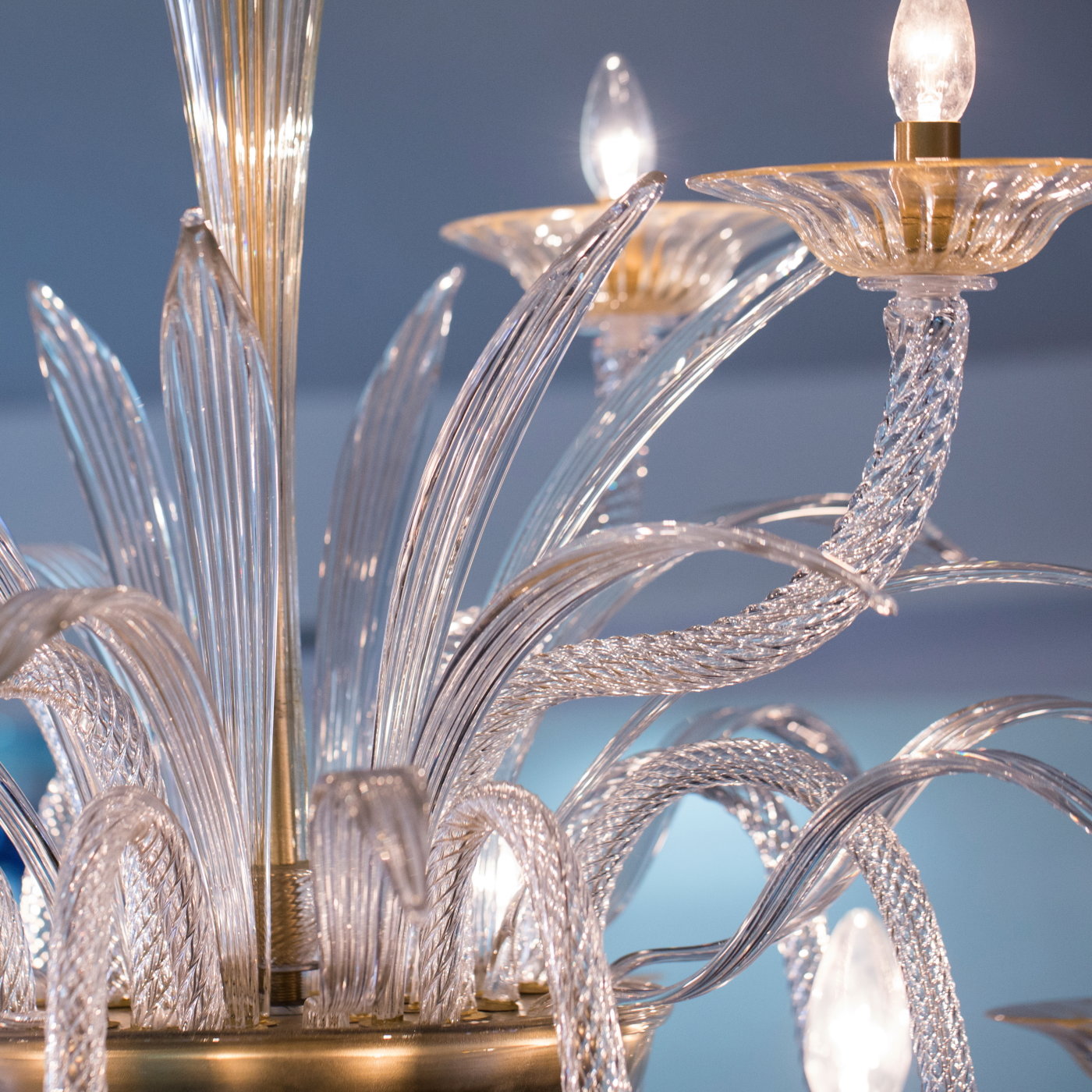 Palm Murano Glass Chandelier - Alternative view 4