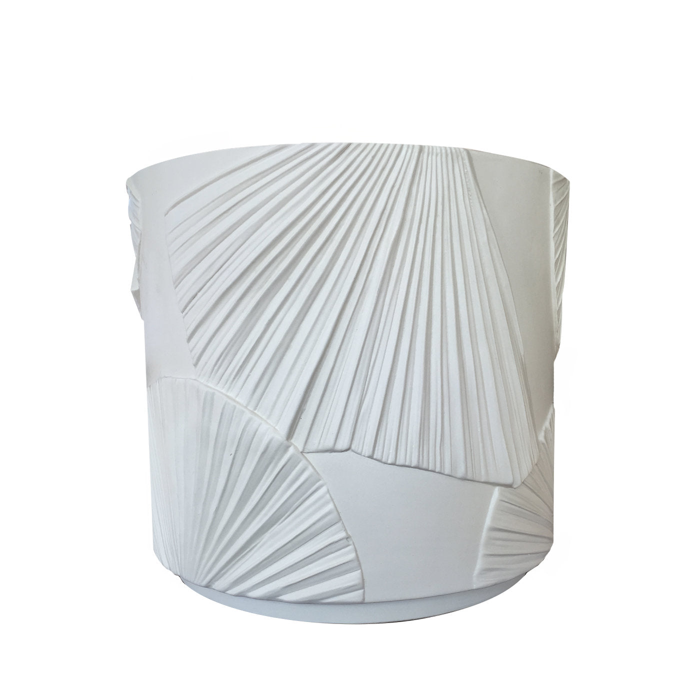 Weiße Flora Vase - Hauptansicht