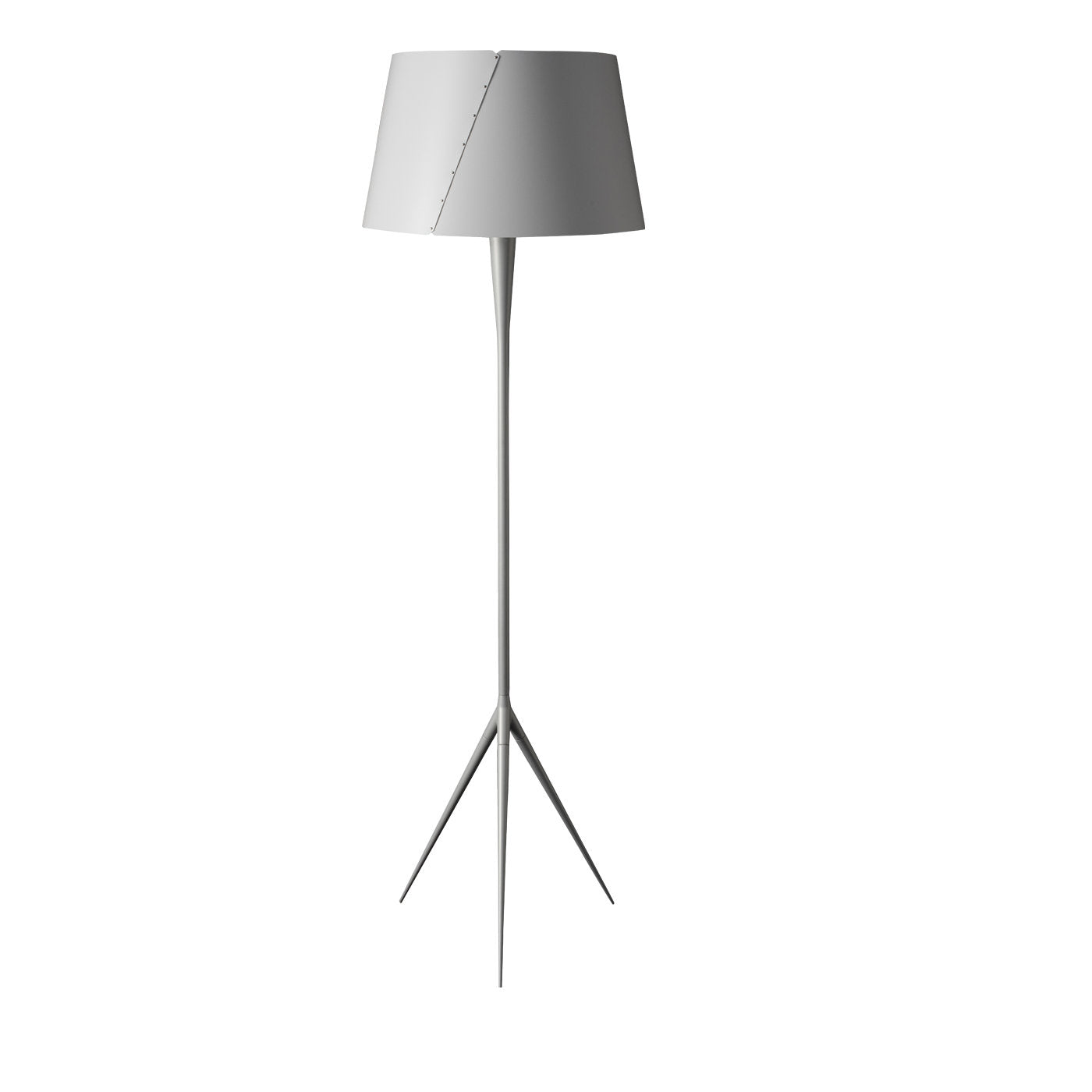 Silberne De-Lux-Lampe von Gio Ponti - Hauptansicht