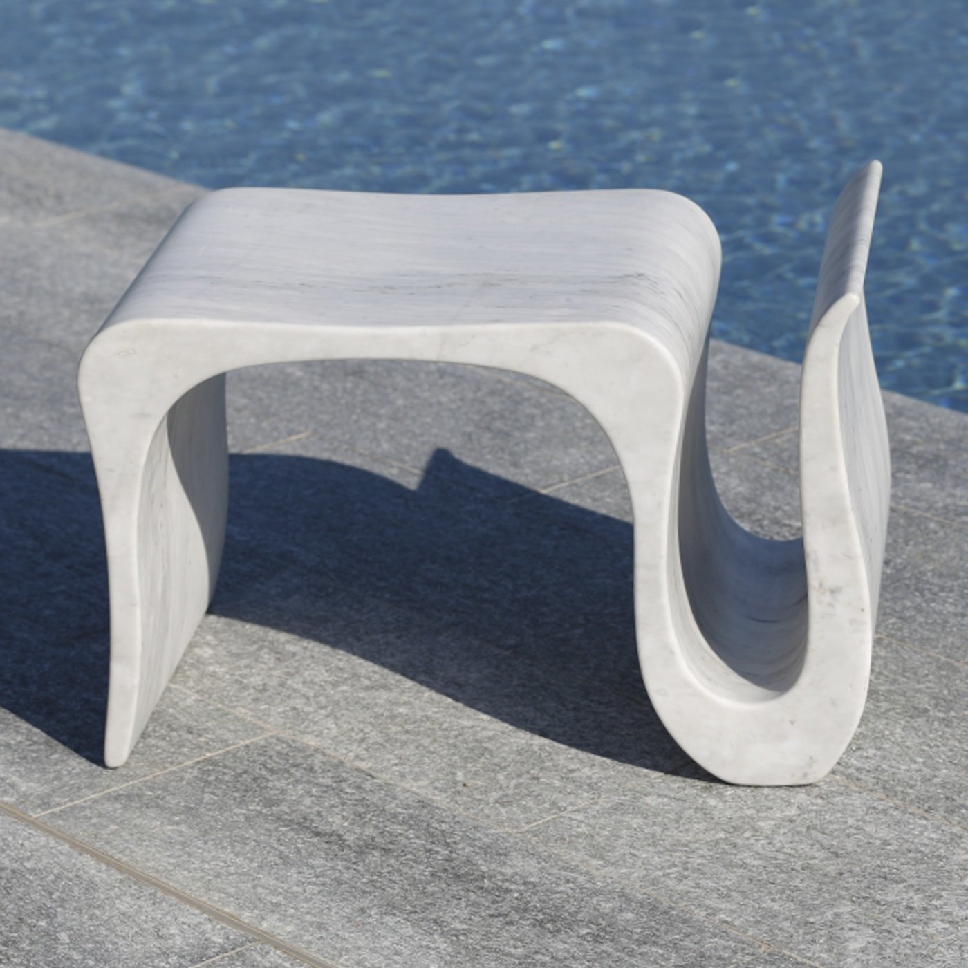 Wave Coffee Table with Magazine Rack - Alternative view 4