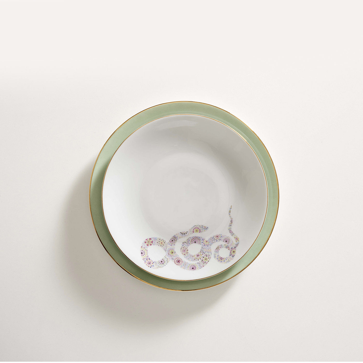 Moroccan Snake Set of Three Porcelain Dishes - Alternative view 2