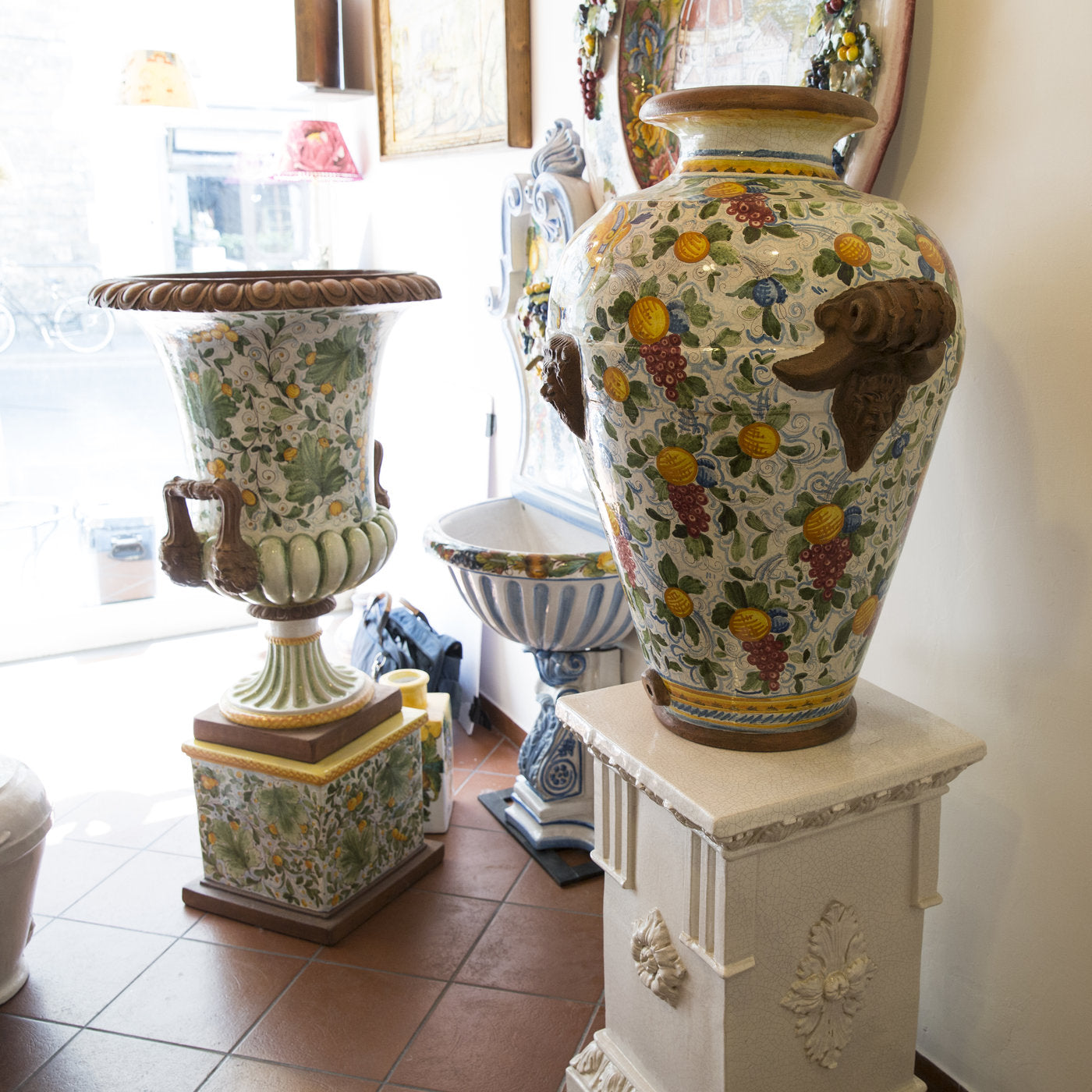 Faenza Large Ceramic Vase - Alternative view 3