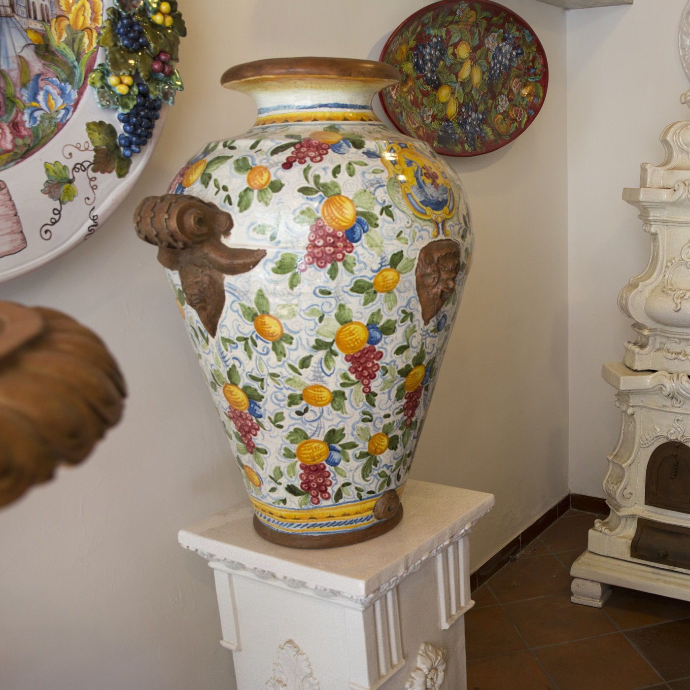 Faenza Large Ceramic Vase - Alternative view 4