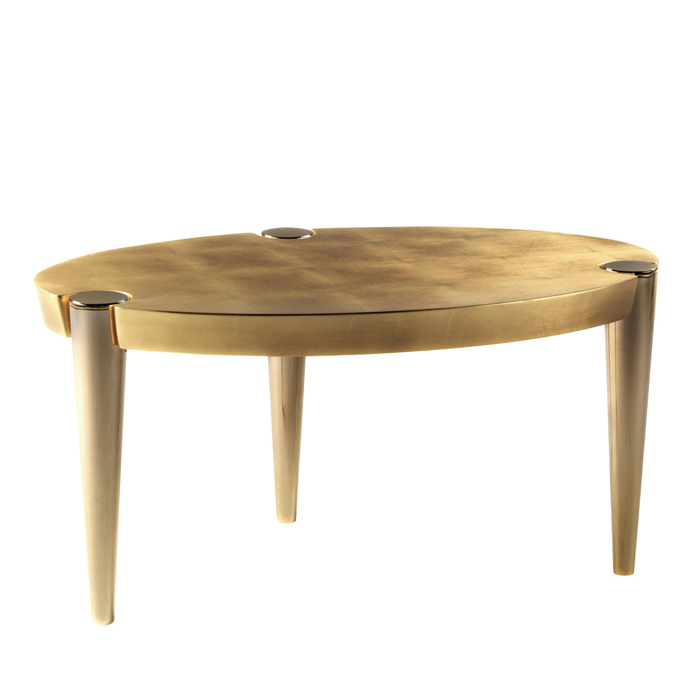 Ottaviano Gold Leaf Coffee Table - Main view