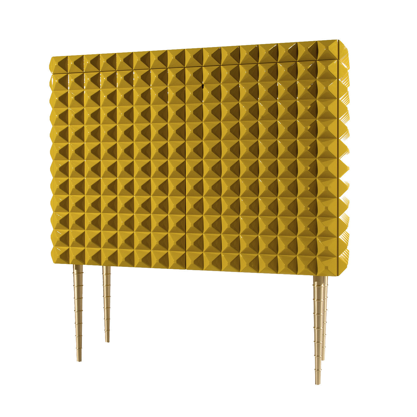 1940 Yellow Lacquered Cabinet by Paolo Buffa - Main view