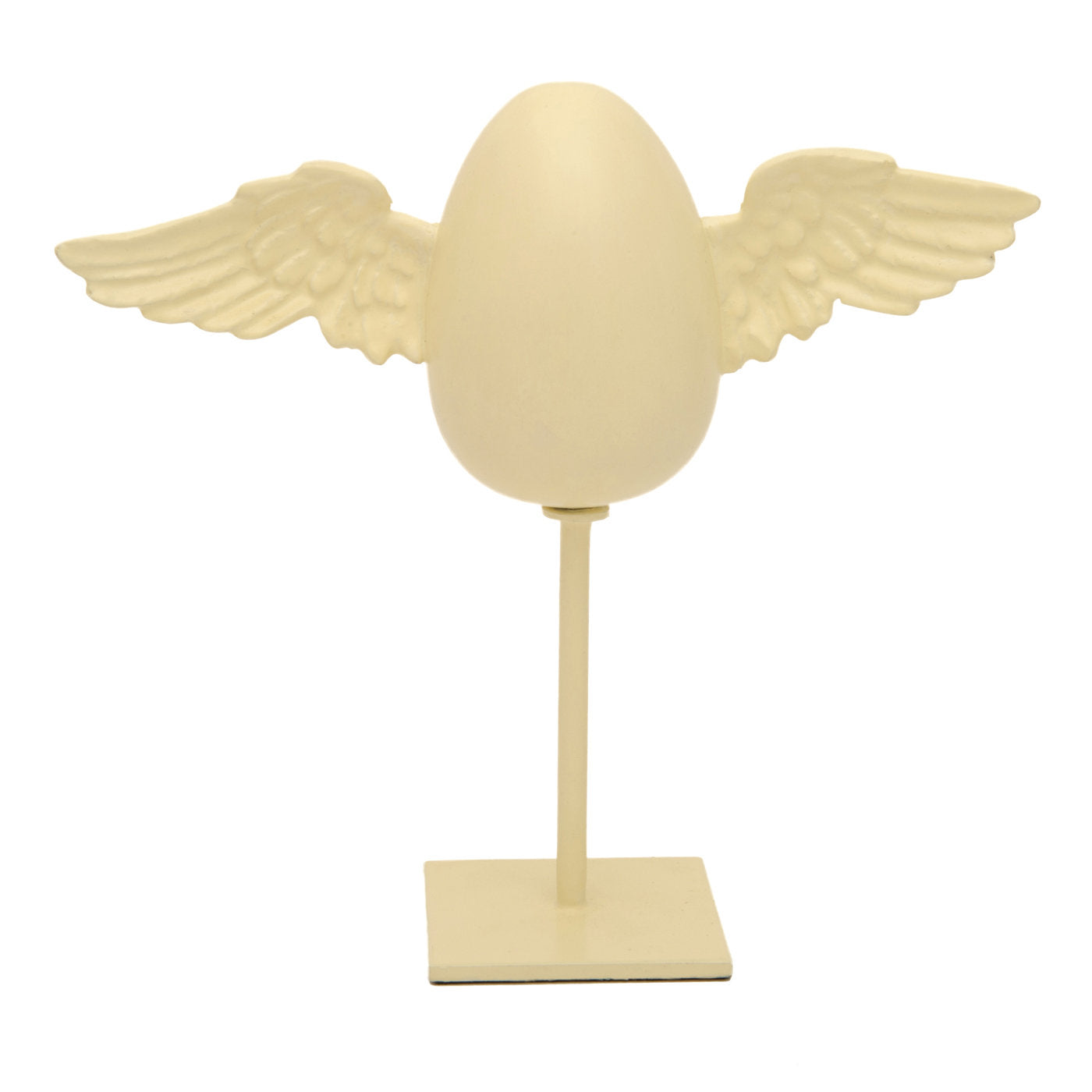 Partenope Egg N°2 White Small Sculpture - Main view