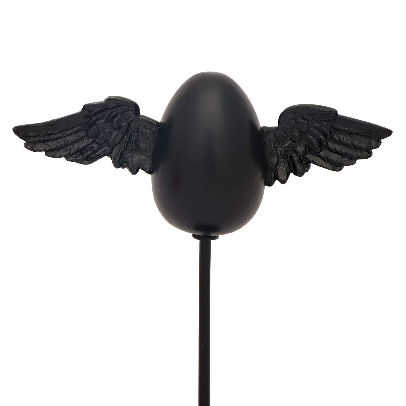 Partenope Egg N°2 Black Small Sculpture - Alternative view 1