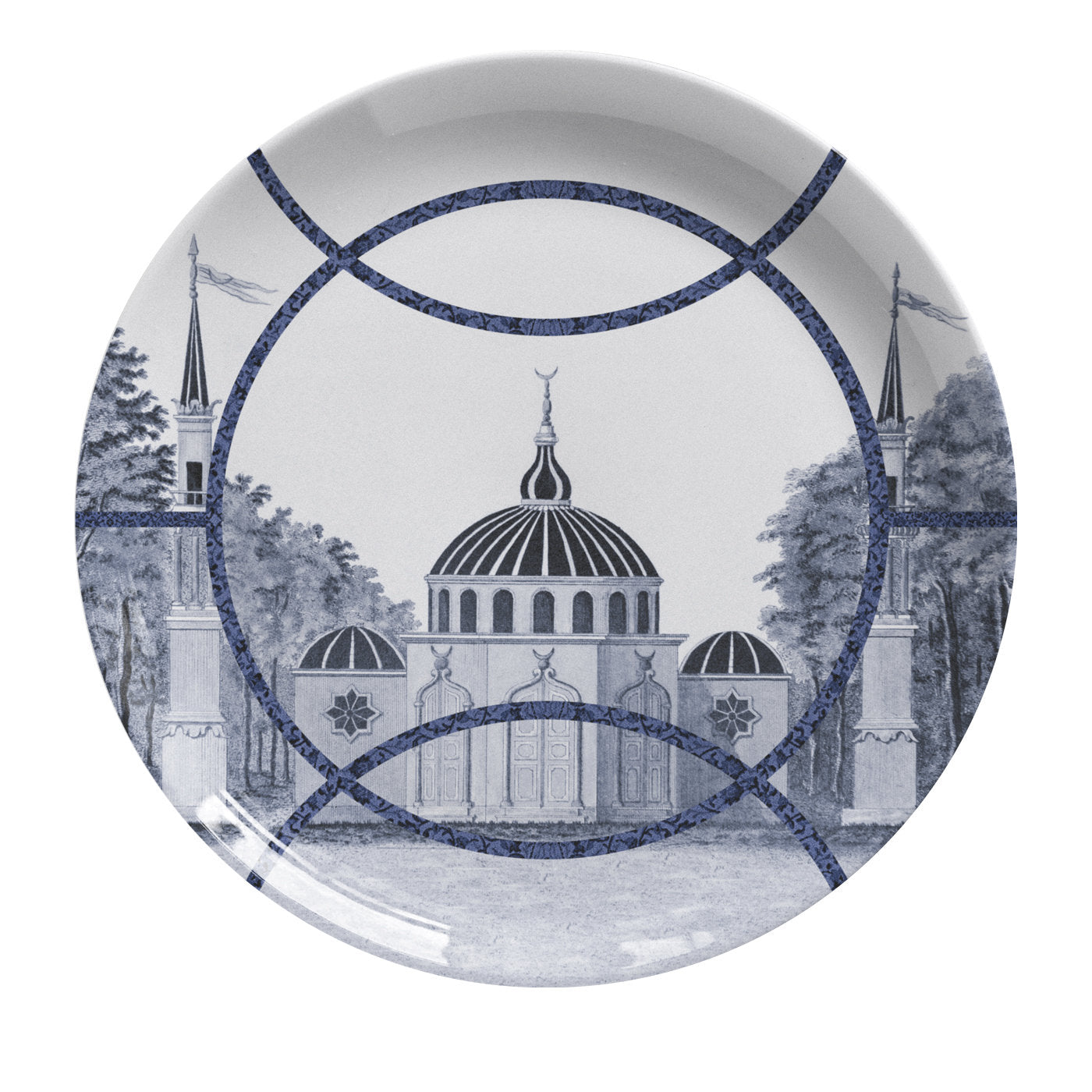 Topkapi V Porcelain Plate - Main view